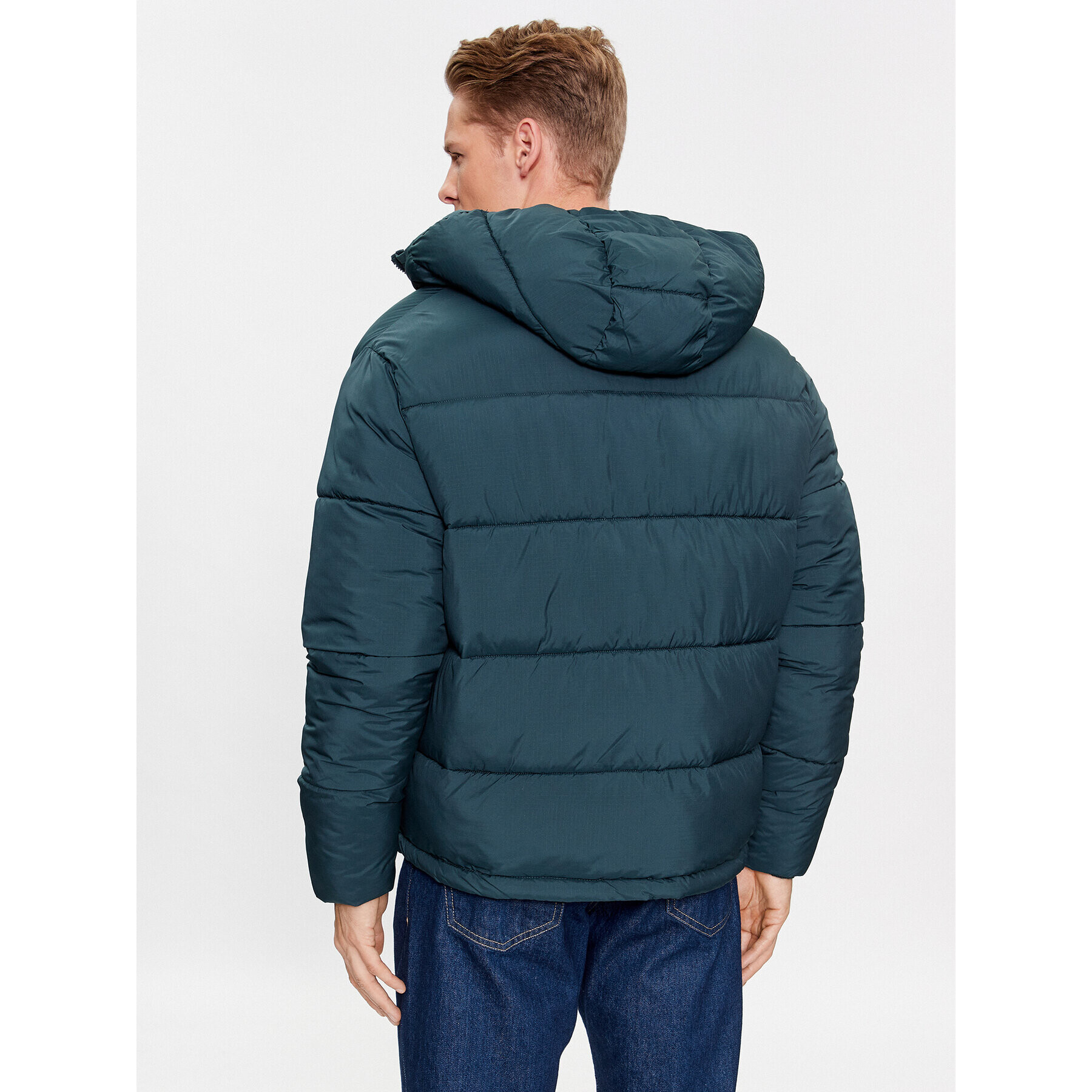 Jack&Jones Vatovaná bunda 12238878 Zelená Regular Fit - Pepit.cz