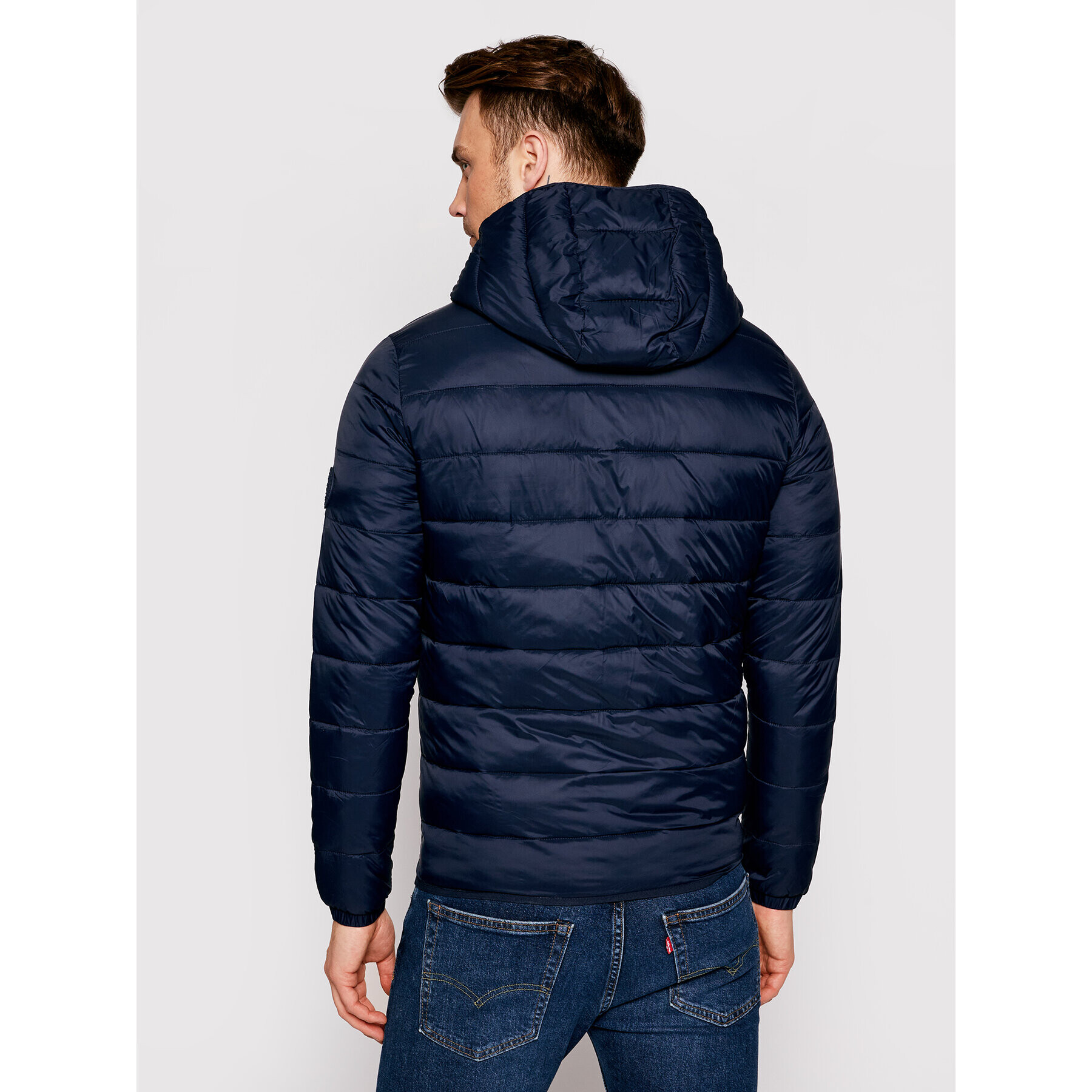 Jack&Jones Vatovaná bunda Magic 12173751 Tmavomodrá Regular Fit - Pepit.cz