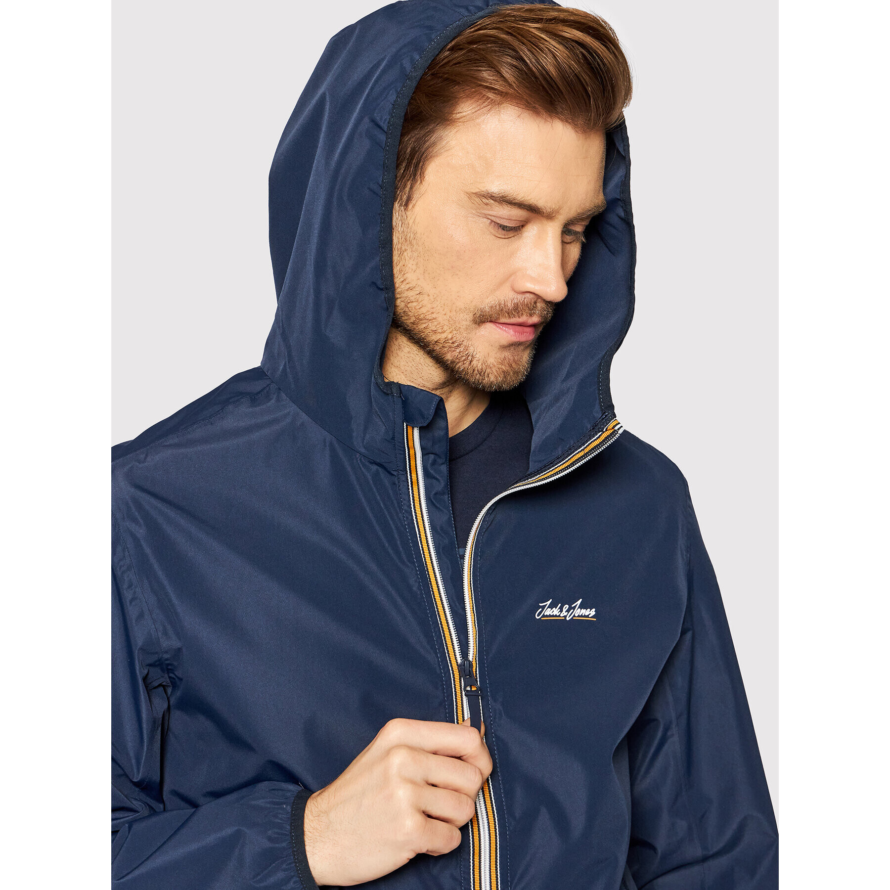 Jack&Jones Větrovka Tons 12204478 Tmavomodrá Regular Fit - Pepit.cz