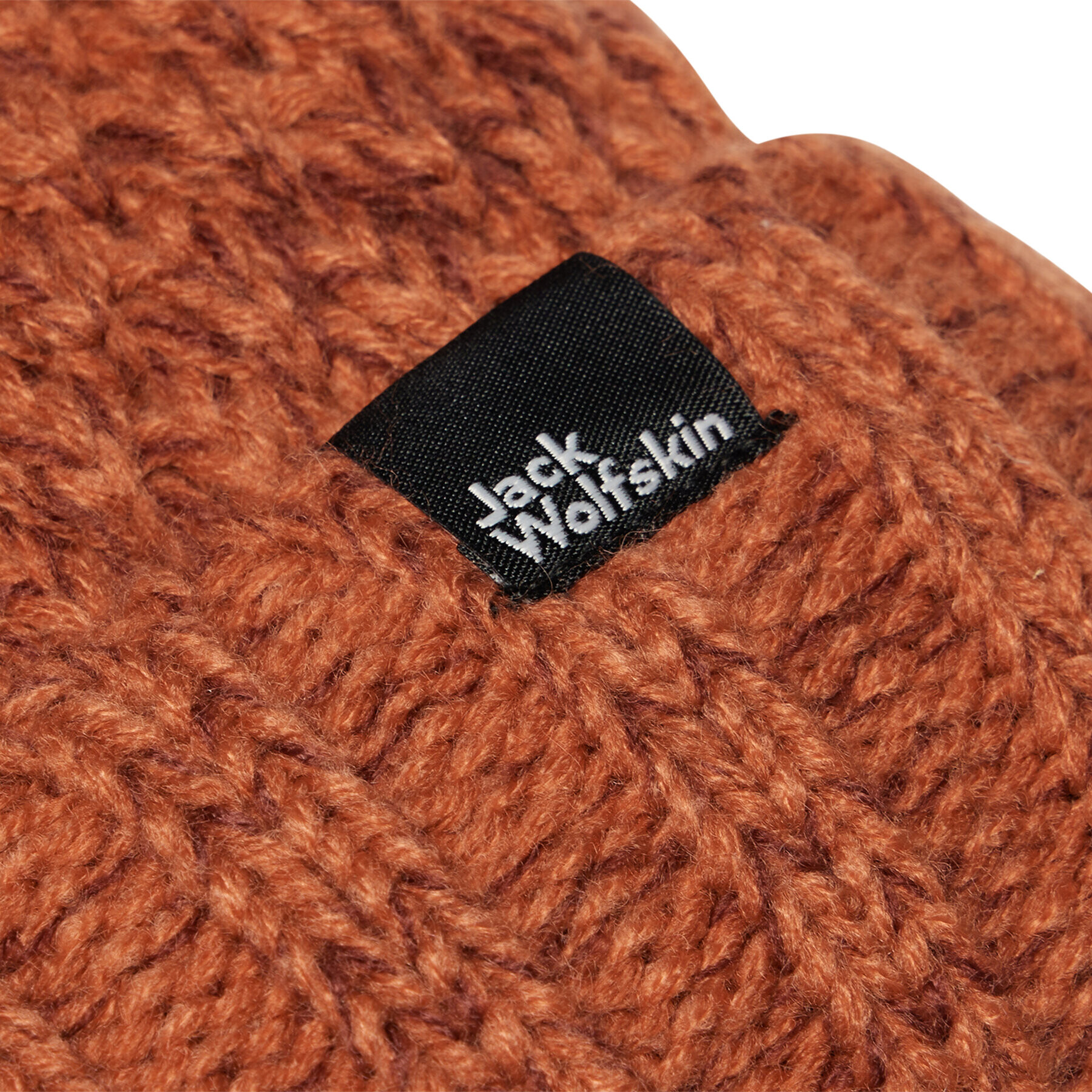 Jack Wolfskin Čepice Highloft Knit 1908011 Oranžová - Pepit.cz