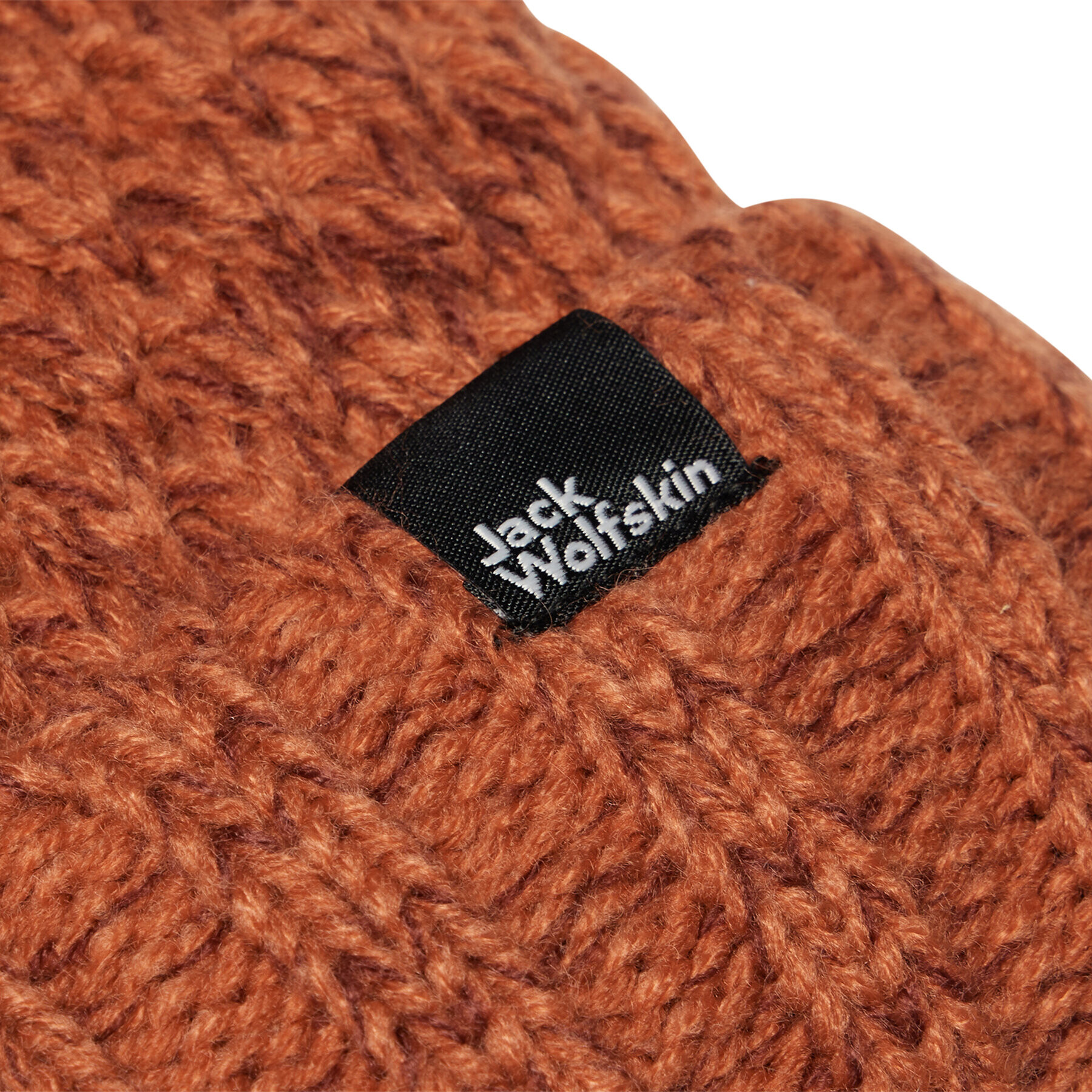 Jack Wolfskin Čepice Highloft Knit 1908011 Oranžová - Pepit.cz