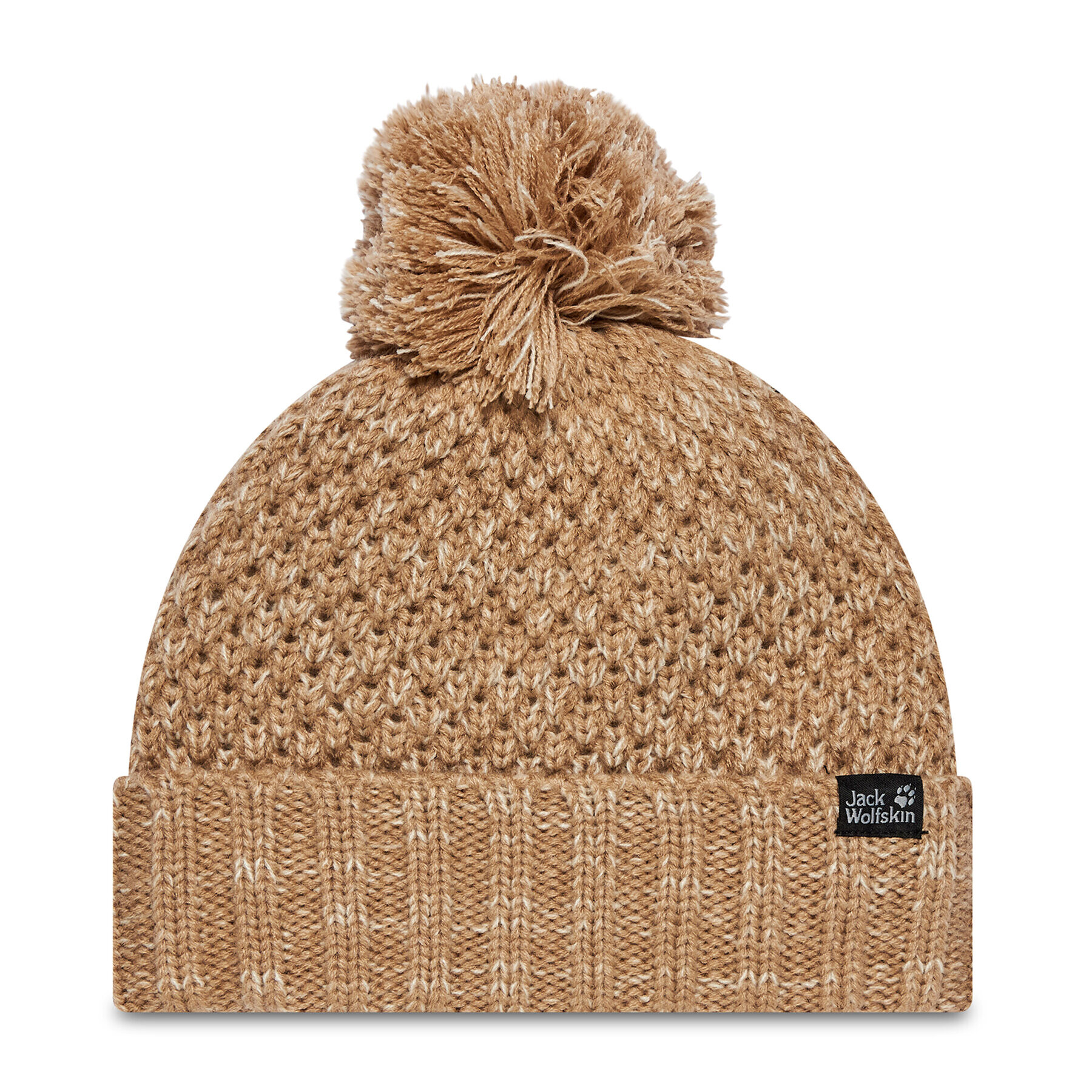 Jack Wolfskin Čepice Highloft Knit Cap 1908011-5020002 Béžová - Pepit.cz