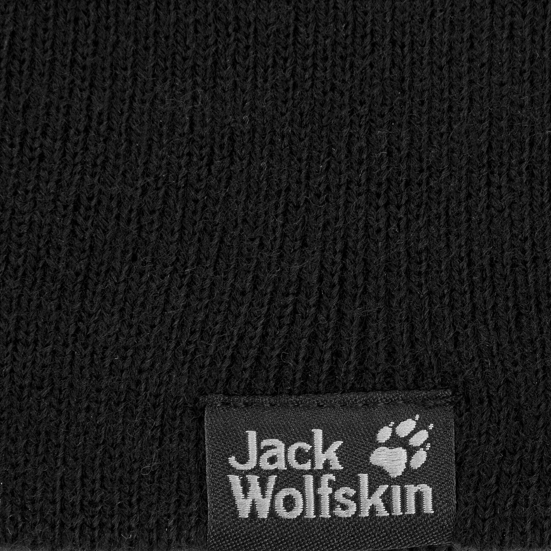 Jack Wolfskin Čepice Rib Hat 1903891 Černá - Pepit.cz