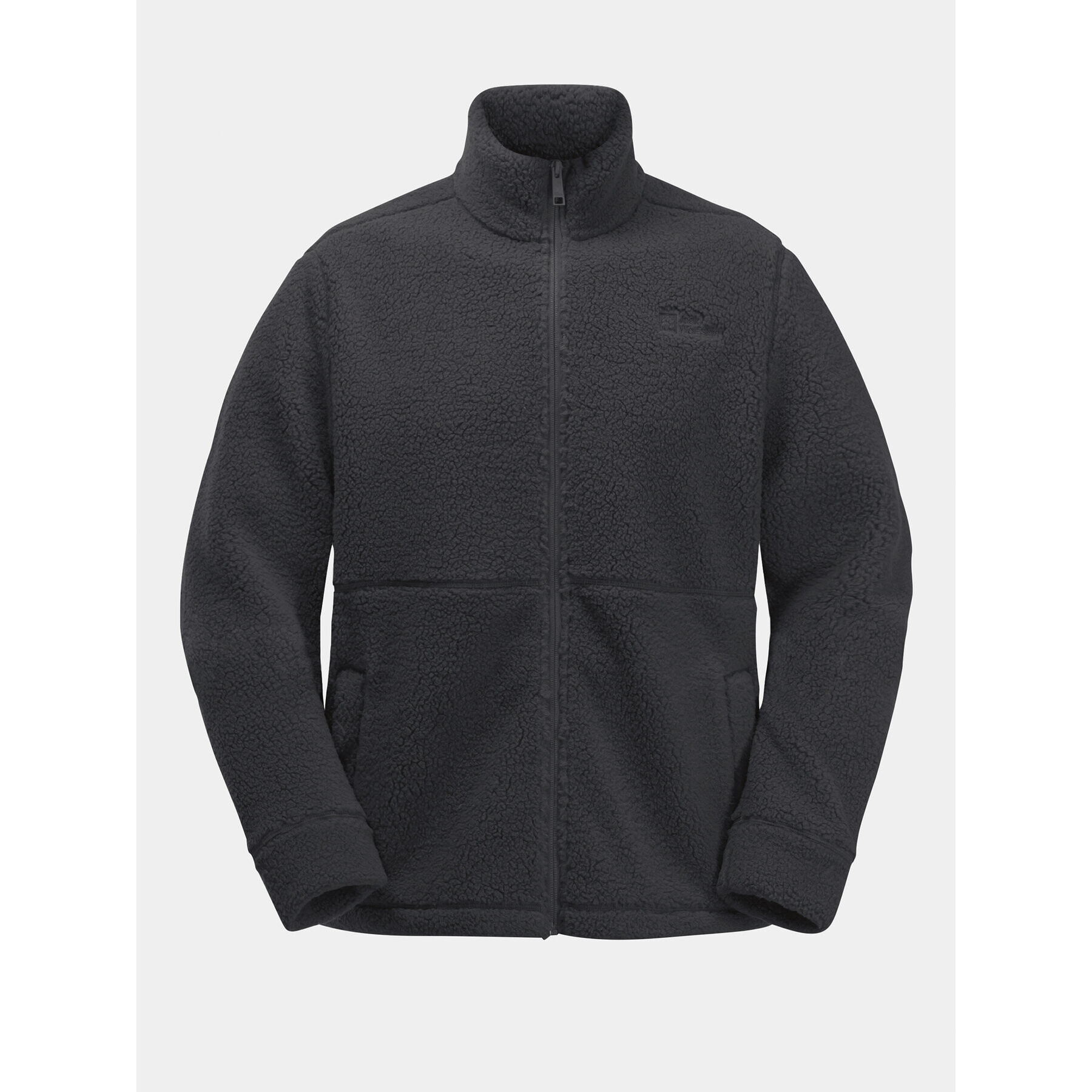 Jack Wolfskin Fleecová mikina Felslicht Jkt 1711151 Černá Regular Fit - Pepit.cz