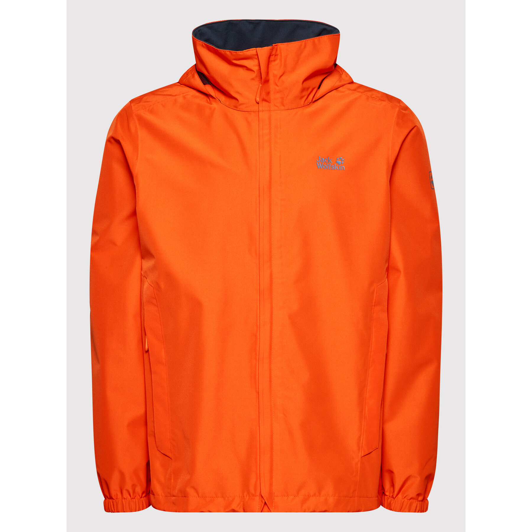 Jack Wolfskin Hardshellová bunda Stormy Point 1111141 Oranžová Regular Fit - Pepit.cz