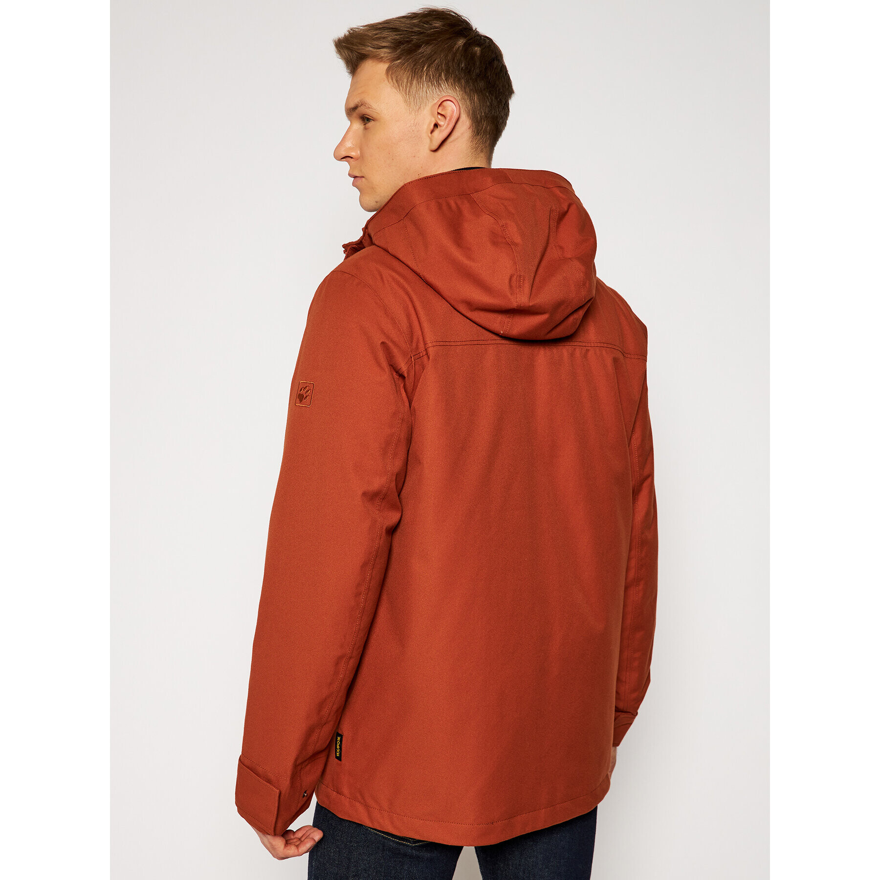 Jack Wolfskin Outdoorová bunda Clifton Hill 1113341 Oranžová Regular Fit - Pepit.cz