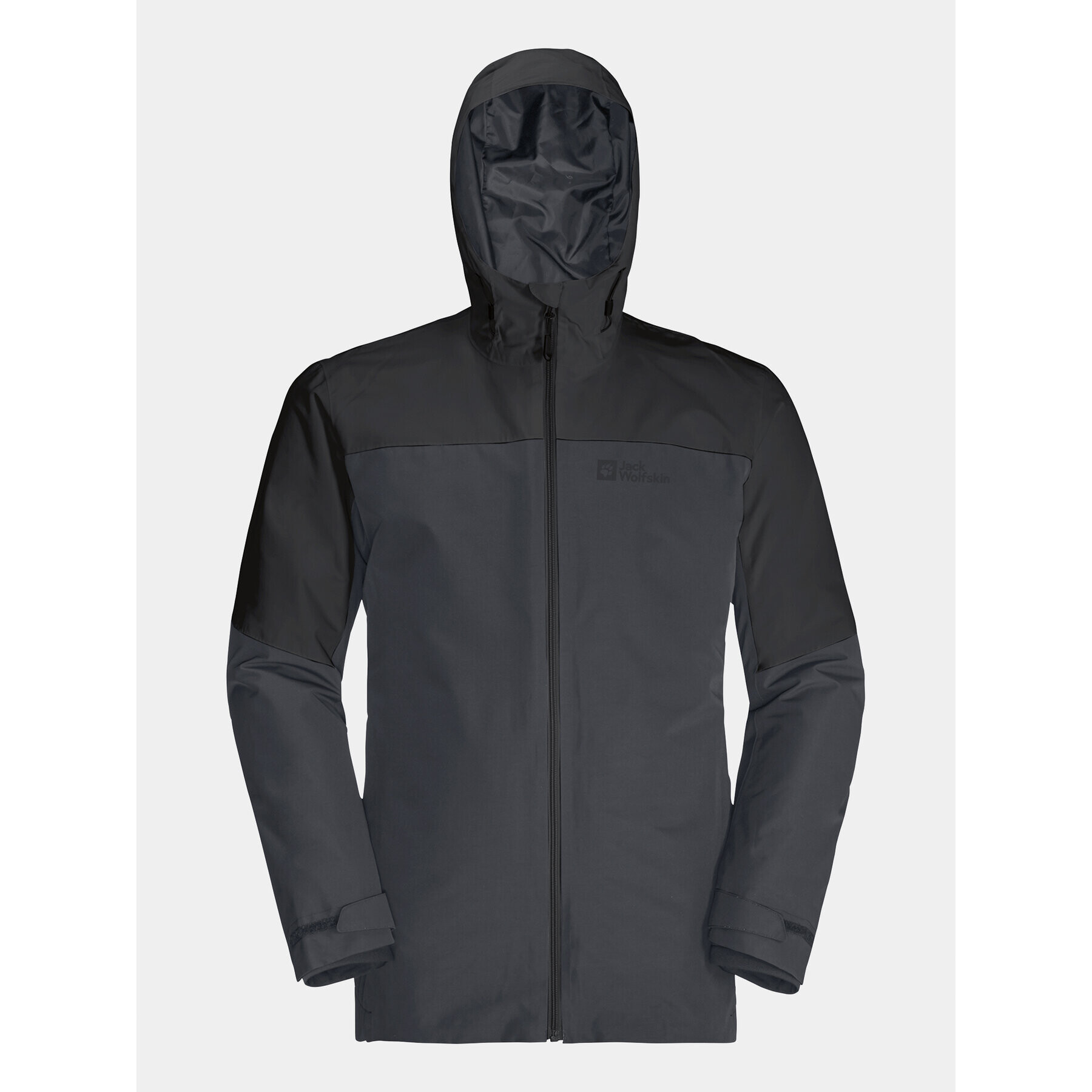 Jack Wolfskin Outdoorová bunda Glaabach 3In1 Jkt 1115291 Černá Regular Fit - Pepit.cz