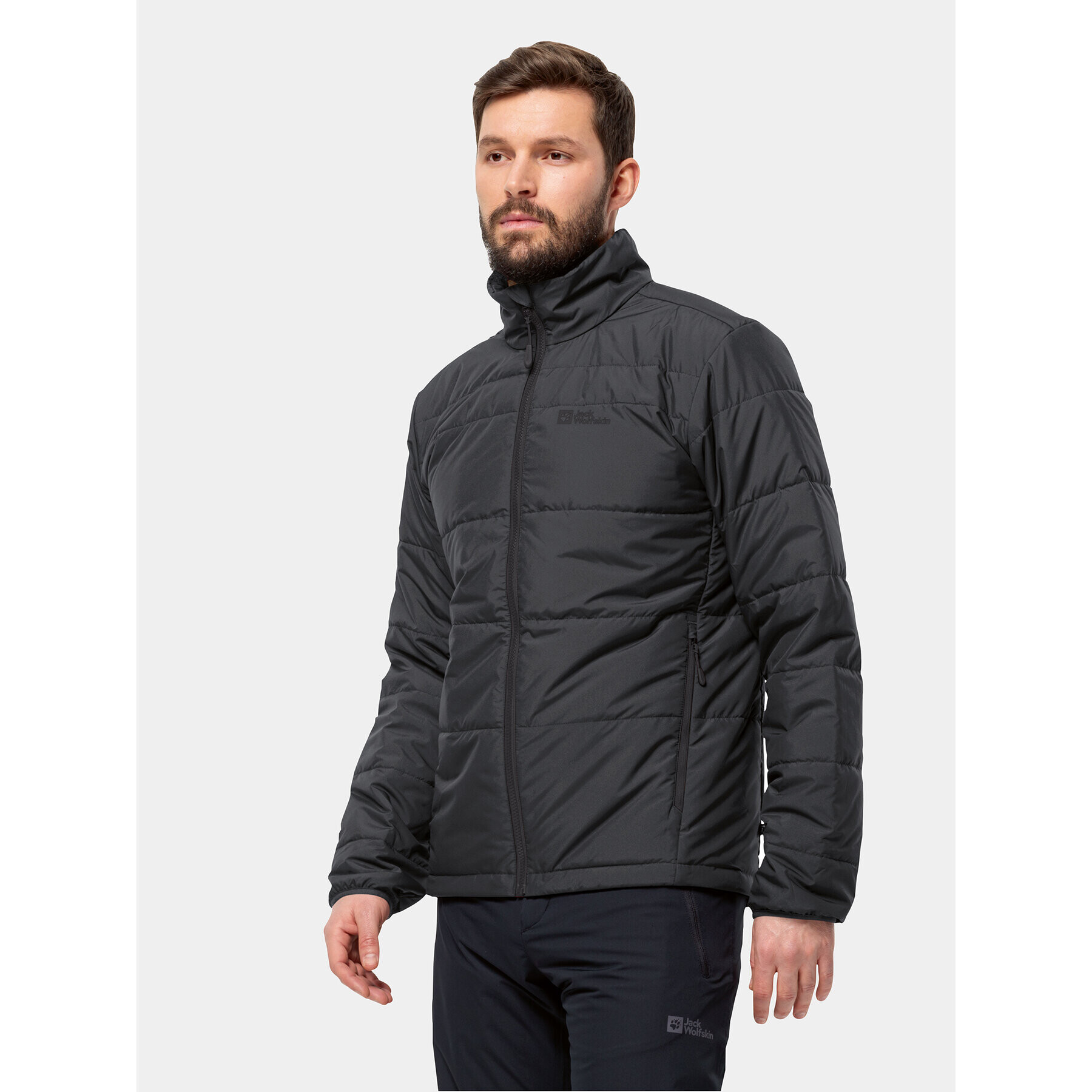 Jack Wolfskin Outdoorová bunda Jasper 3In1 Jkt 1115261 Černá Regular Fit - Pepit.cz