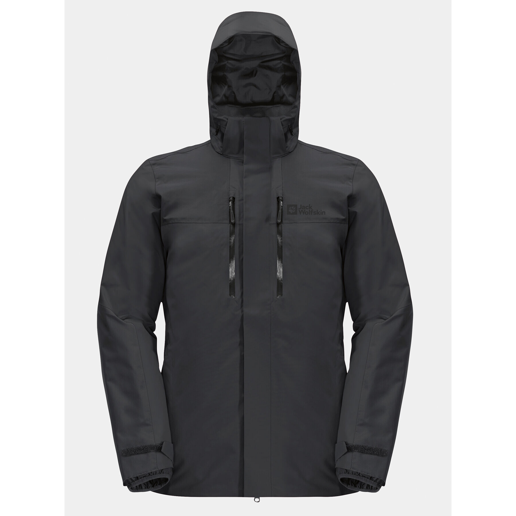 Jack Wolfskin Outdoorová bunda Jasper 3In1 Jkt 1115261 Černá Regular Fit - Pepit.cz