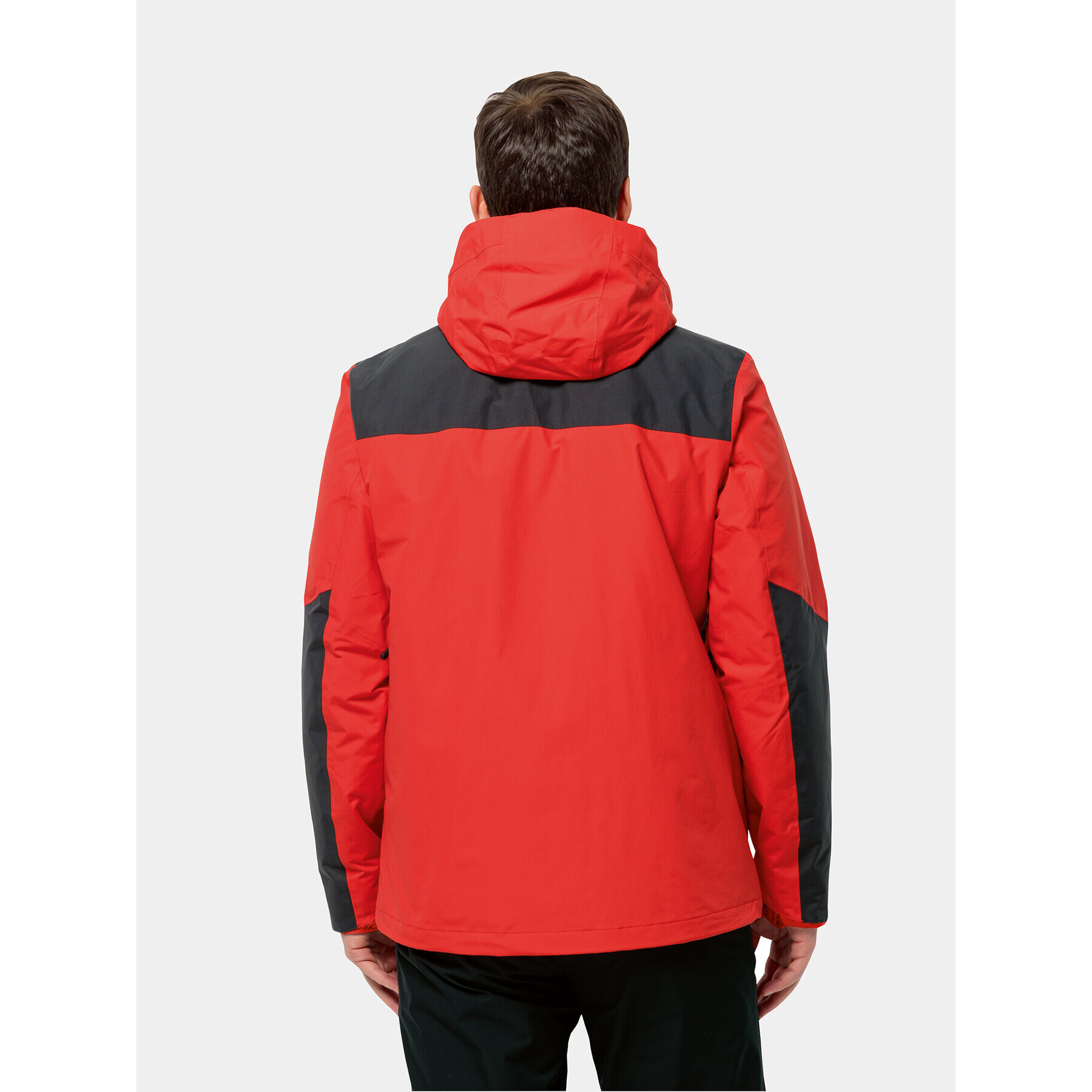 Jack Wolfskin Outdoorová bunda Jasper 3In1 Jkt 1115261 Červená Regular Fit - Pepit.cz