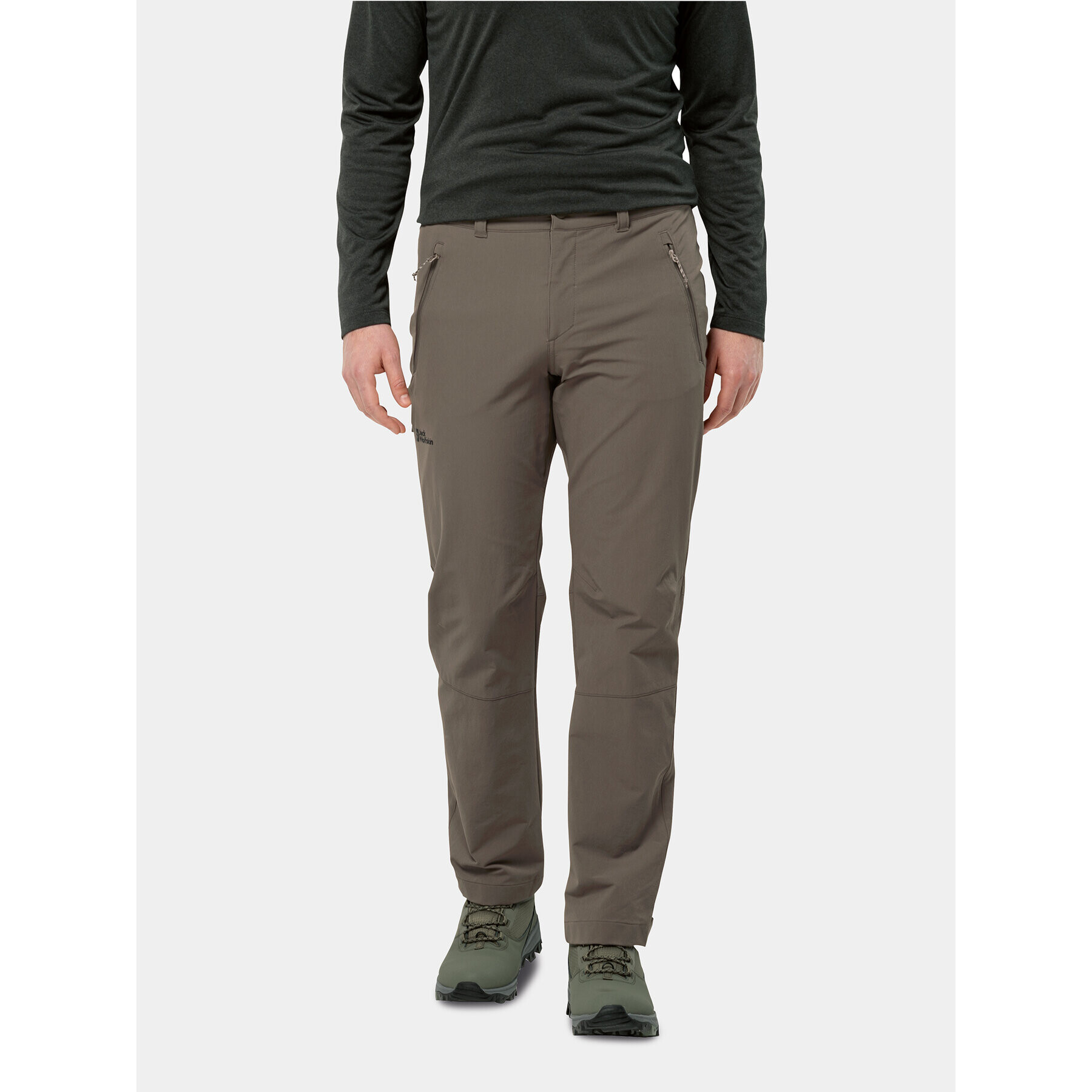 Jack Wolfskin Outdoorové kalhoty Activate Xt Pants 1503755 Hnědá Regular Fit - Pepit.cz