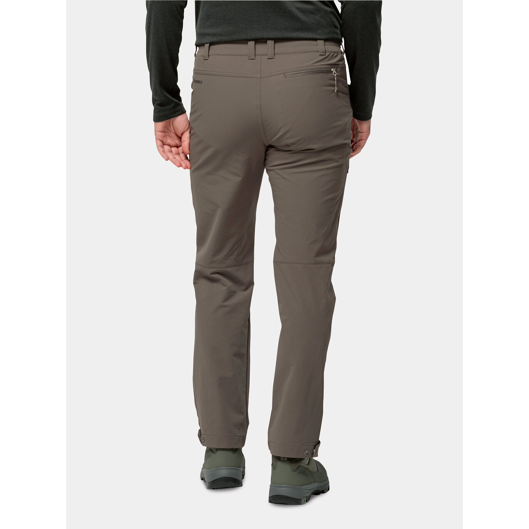 Jack Wolfskin Outdoorové kalhoty Activate Xt Pants 1503755 Hnědá Regular Fit - Pepit.cz