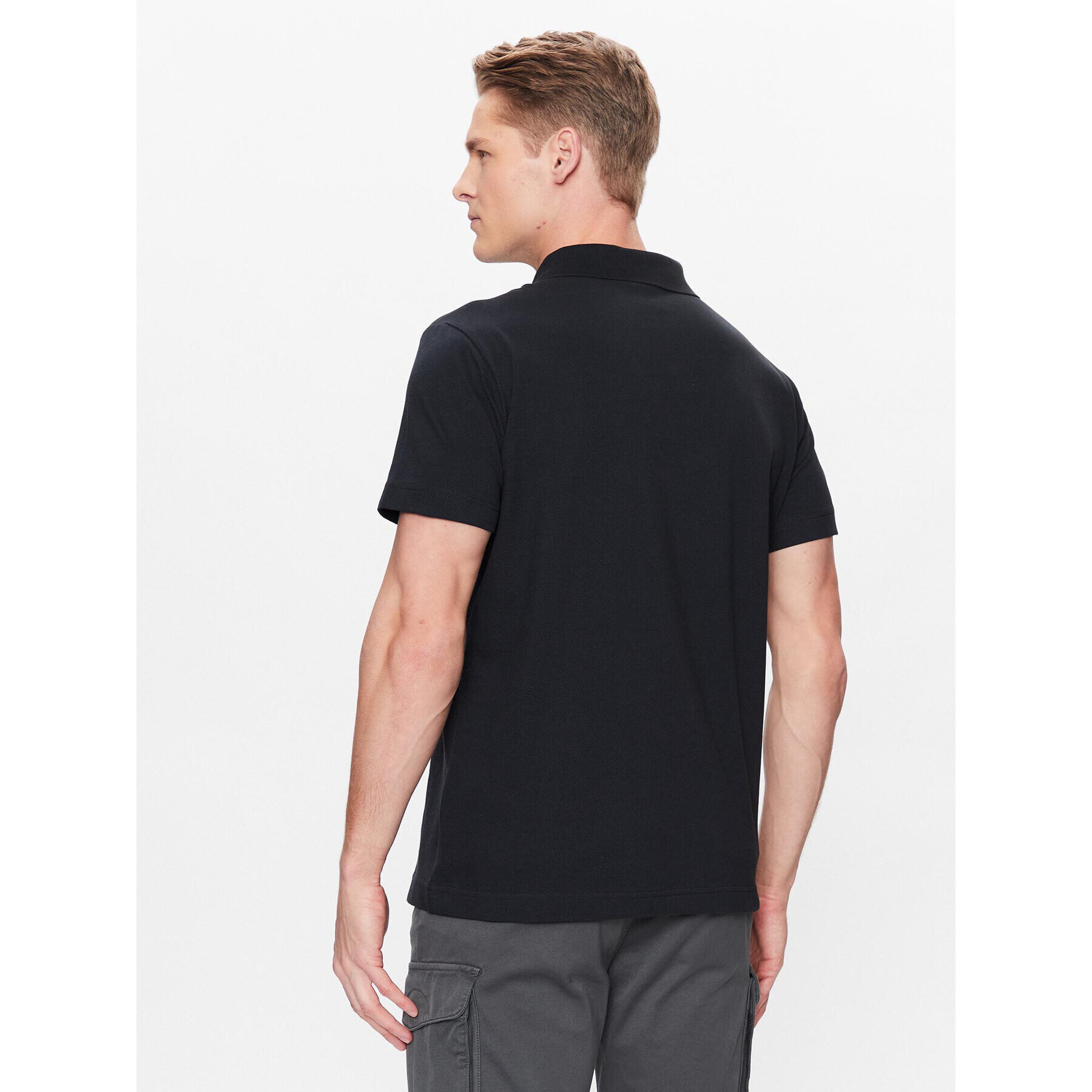 Jack Wolfskin Polokošile Essential 1809301 Černá Regular Fit - Pepit.cz