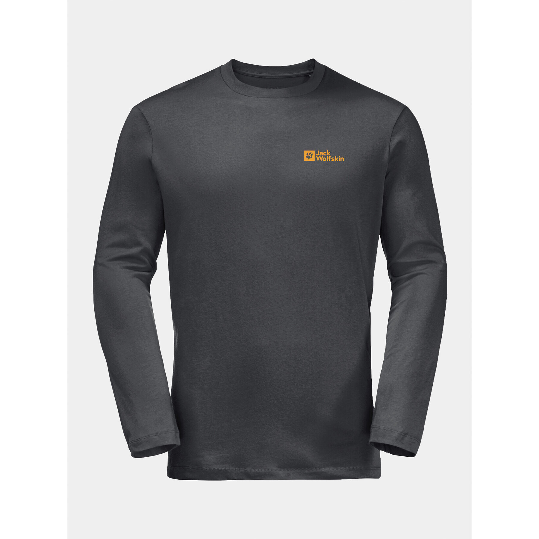 Jack Wolfskin S dlouhým rukávem Essential Longsleeve 1808821 Černá Regular Fit - Pepit.cz