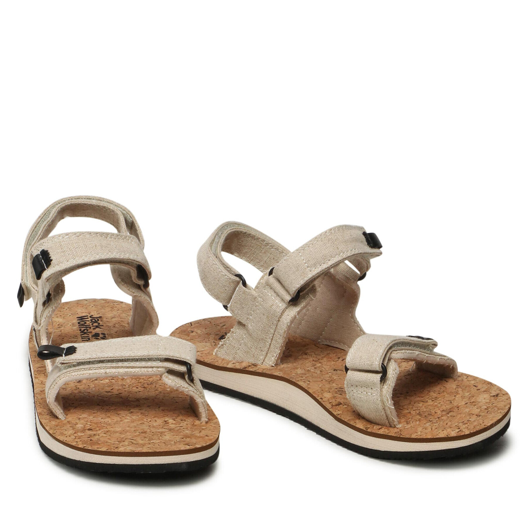 Jack Wolfskin Sandály Ecostride 2 Sandal W 4051771 Béžová - Pepit.cz