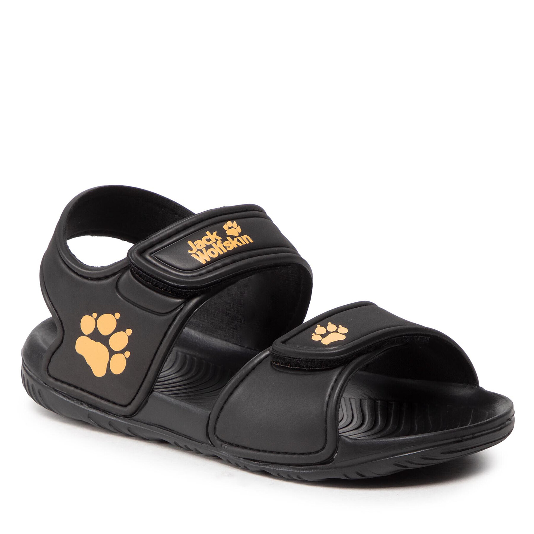 Jack Wolfskin Sandály Fun Sandal K 4051841 Černá - Pepit.cz