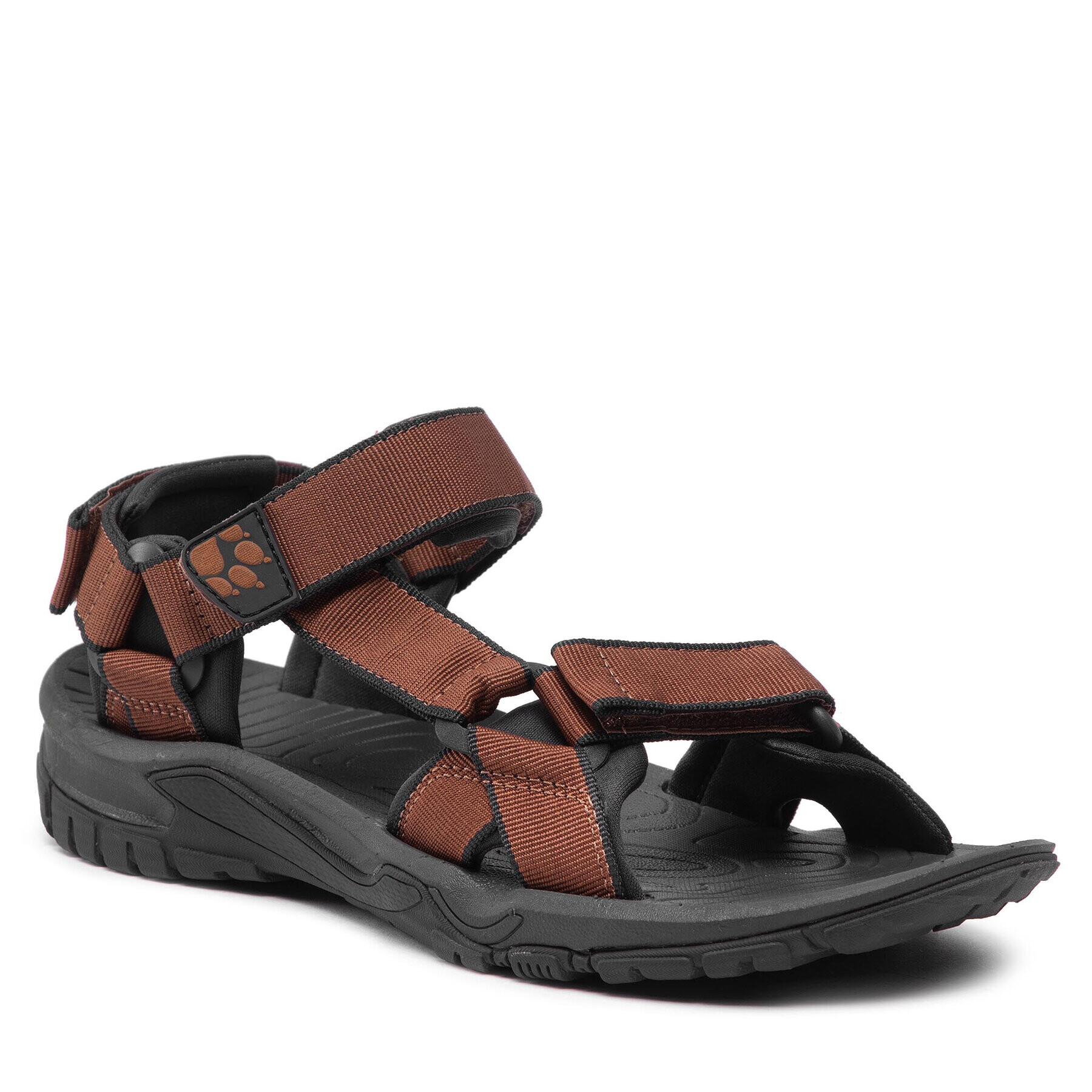 Jack Wolfskin Sandály Lakewood Ride Sandal M 4019021 Hnědá - Pepit.cz