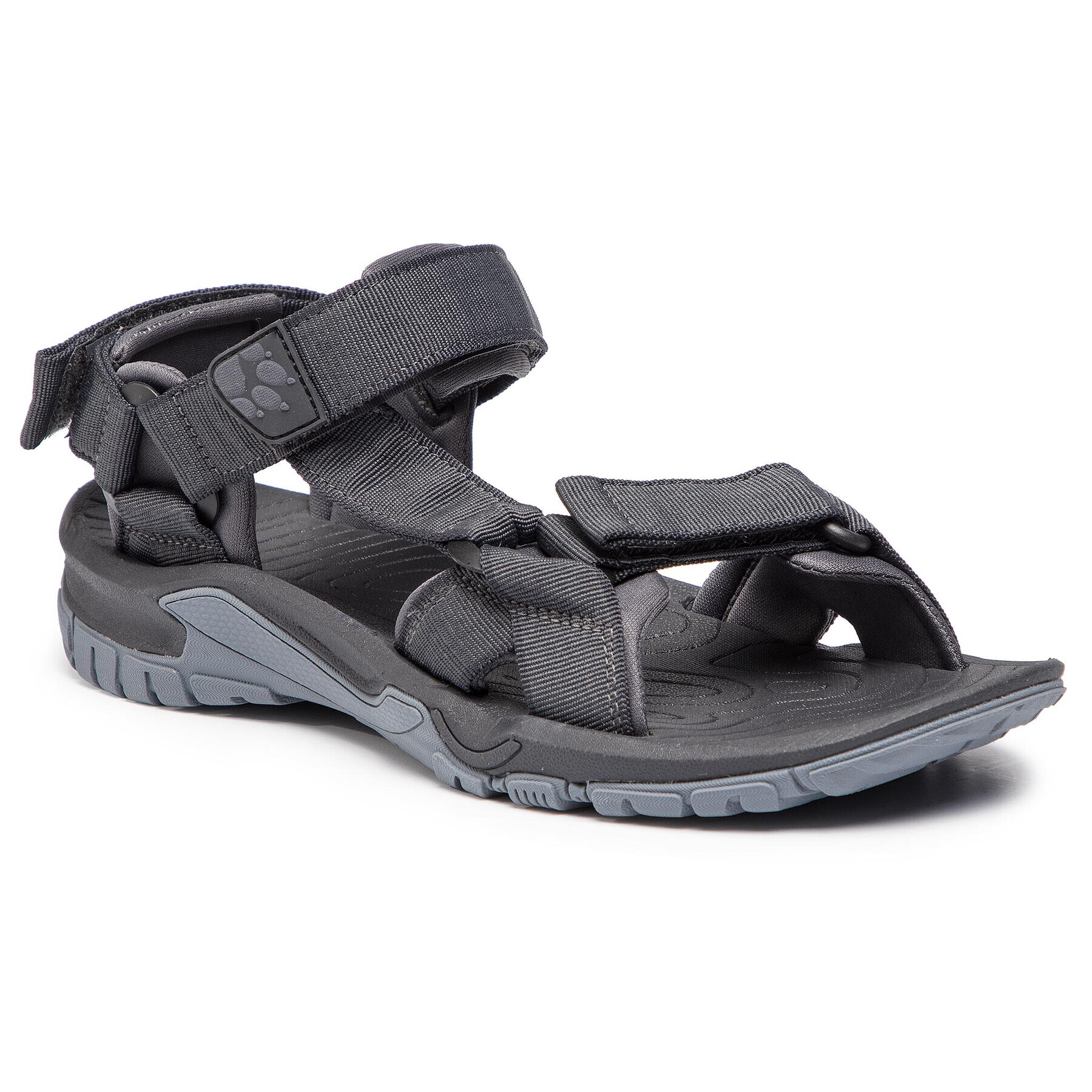 Jack Wolfskin Sandály Lakewood Ride Sandal M 4019021 Šedá - Pepit.cz