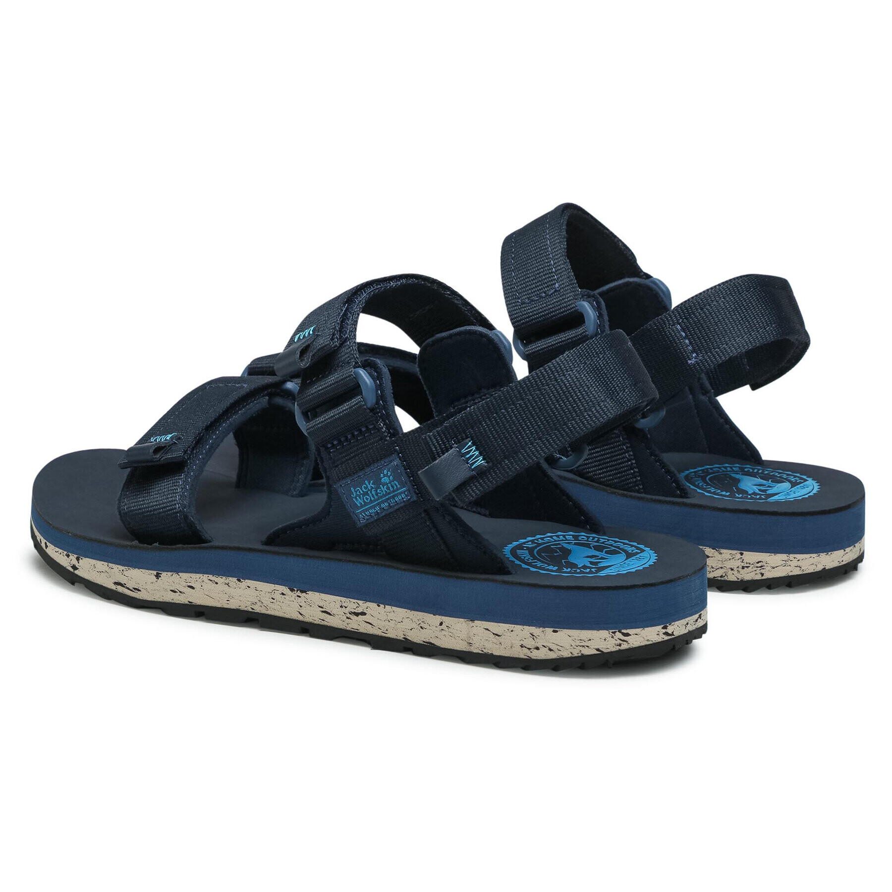 Jack Wolfskin Sandály Outfresh Deluxe Sandal M 4039431 Tmavomodrá - Pepit.cz