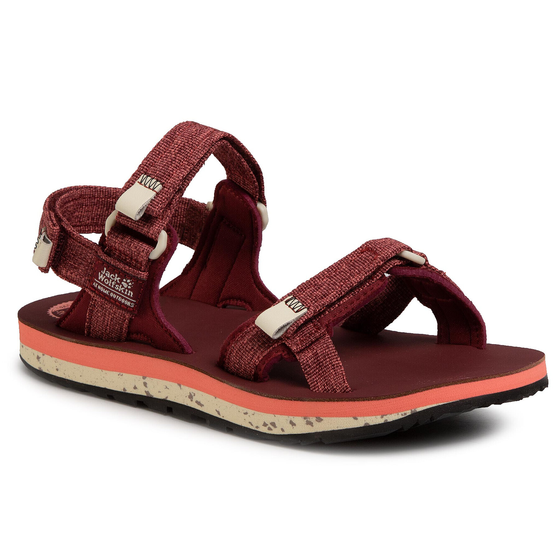 Jack Wolfskin Sandály Outfresh Deluxe Sandal W 4039451 Bordó - Pepit.cz