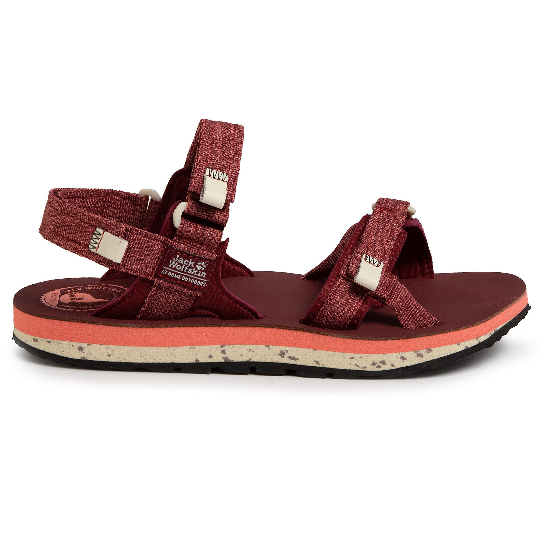 Jack Wolfskin Sandály Outfresh Deluxe Sandal W 4039451 Bordó - Pepit.cz