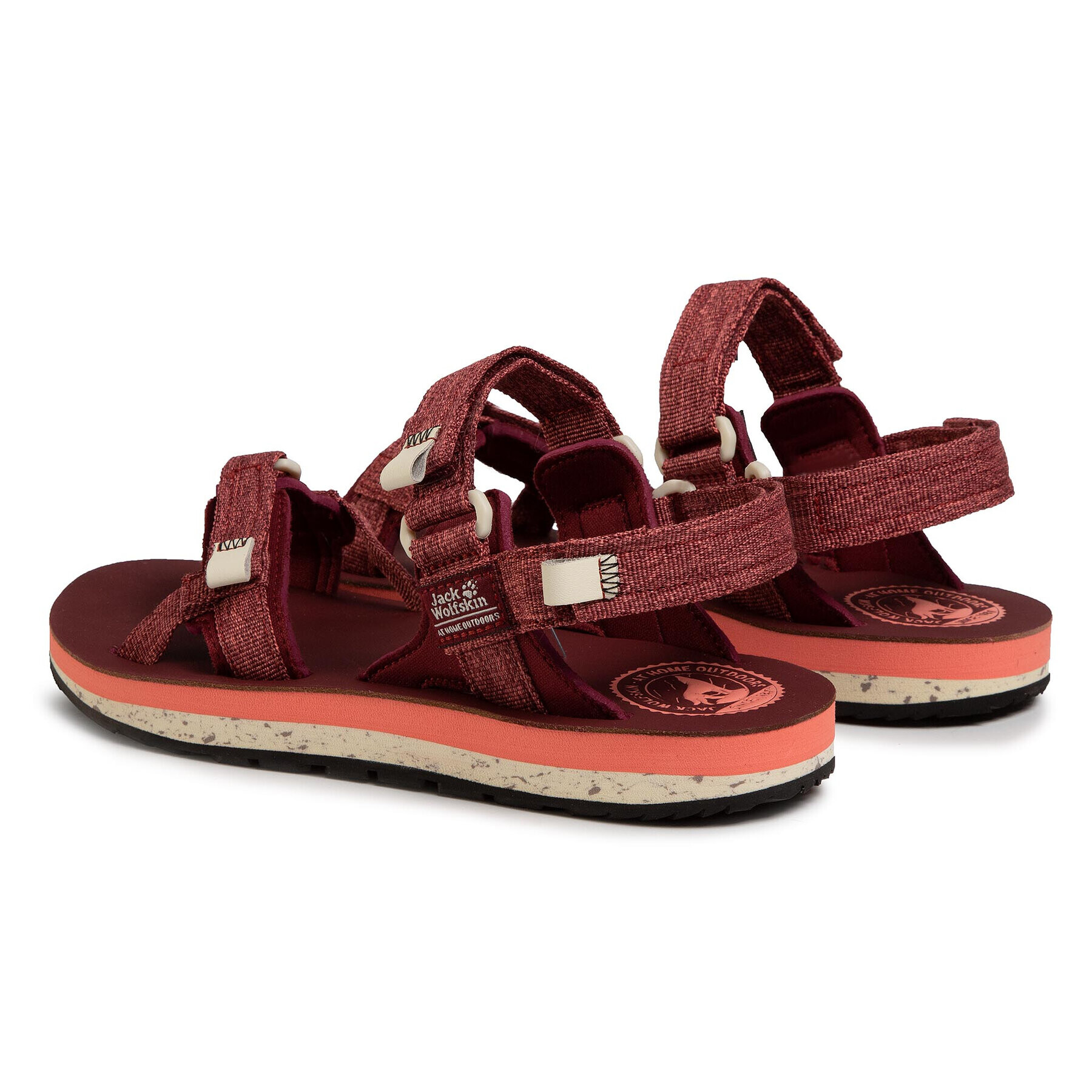 Jack Wolfskin Sandály Outfresh Deluxe Sandal W 4039451 Bordó - Pepit.cz