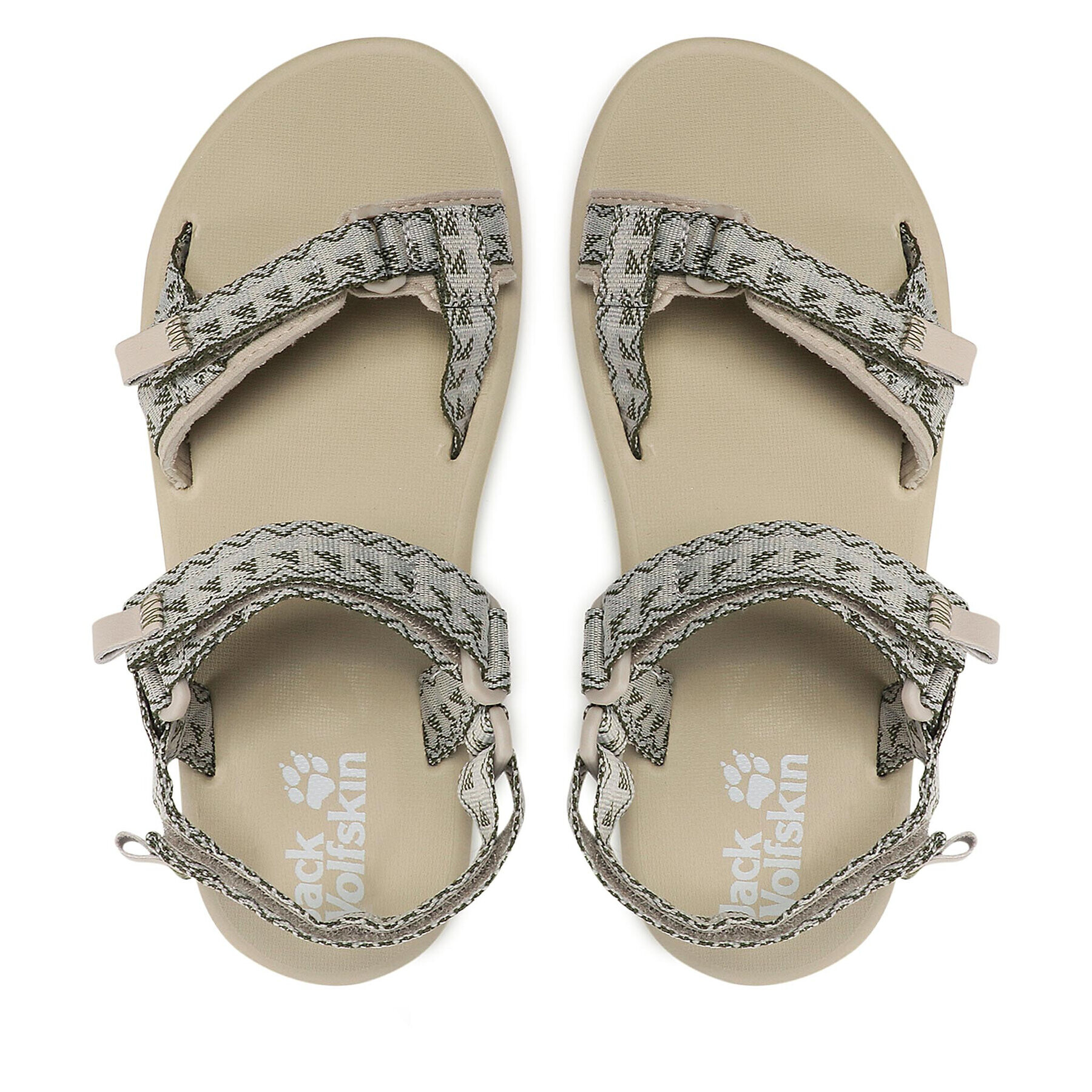 Jack Wolfskin Sandály Outfresh Sandal W 4039461 Šedá - Pepit.cz