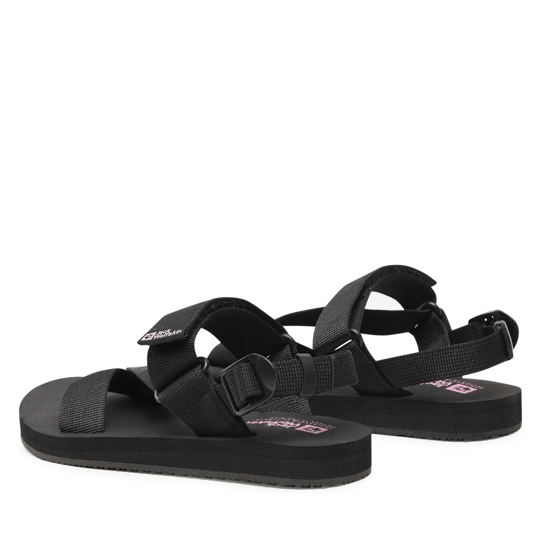 Jack Wolfskin Sandály Urban Entdeckung Belt Sandal W 4056801 Černá - Pepit.cz