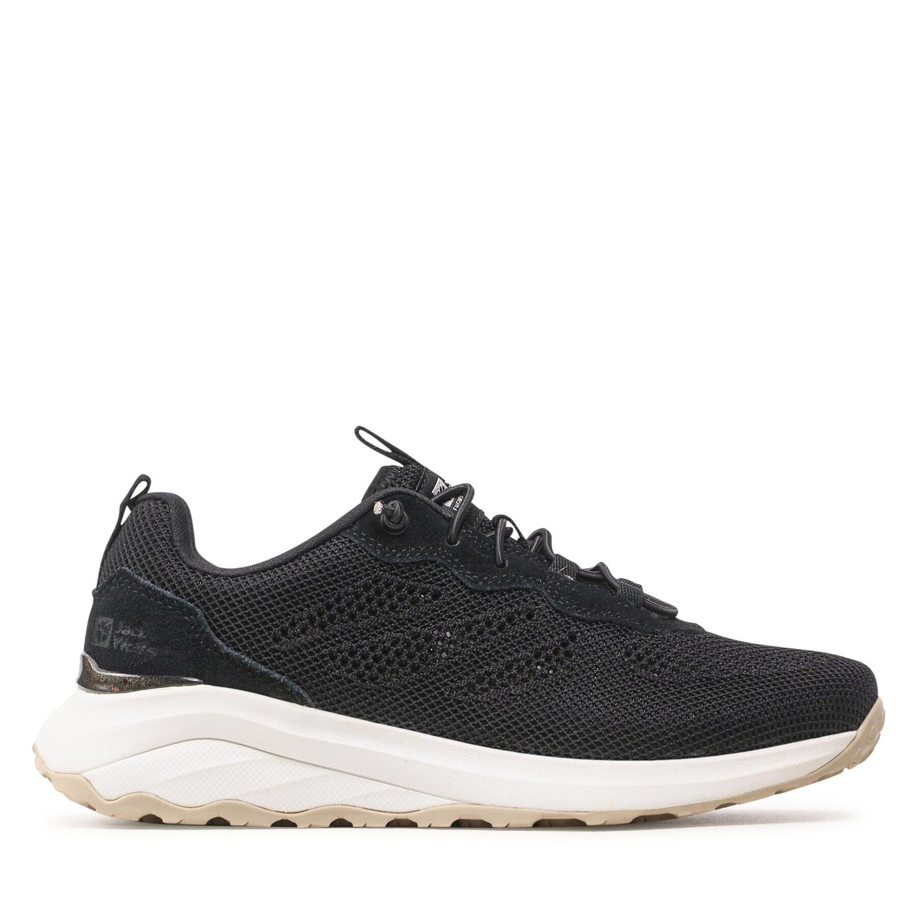 Jack Wolfskin Sneakersy Dromoventure Knit Low W 4056751 Černá - Pepit.cz