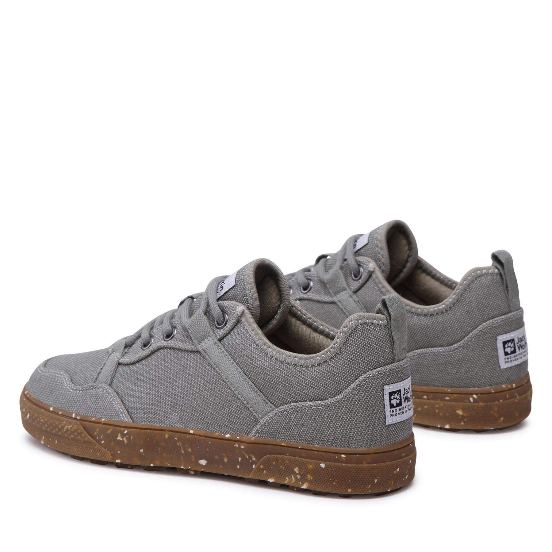 Jack Wolfskin Sneakersy Ecostride 3 Low W 4051802 Zelená - Pepit.cz