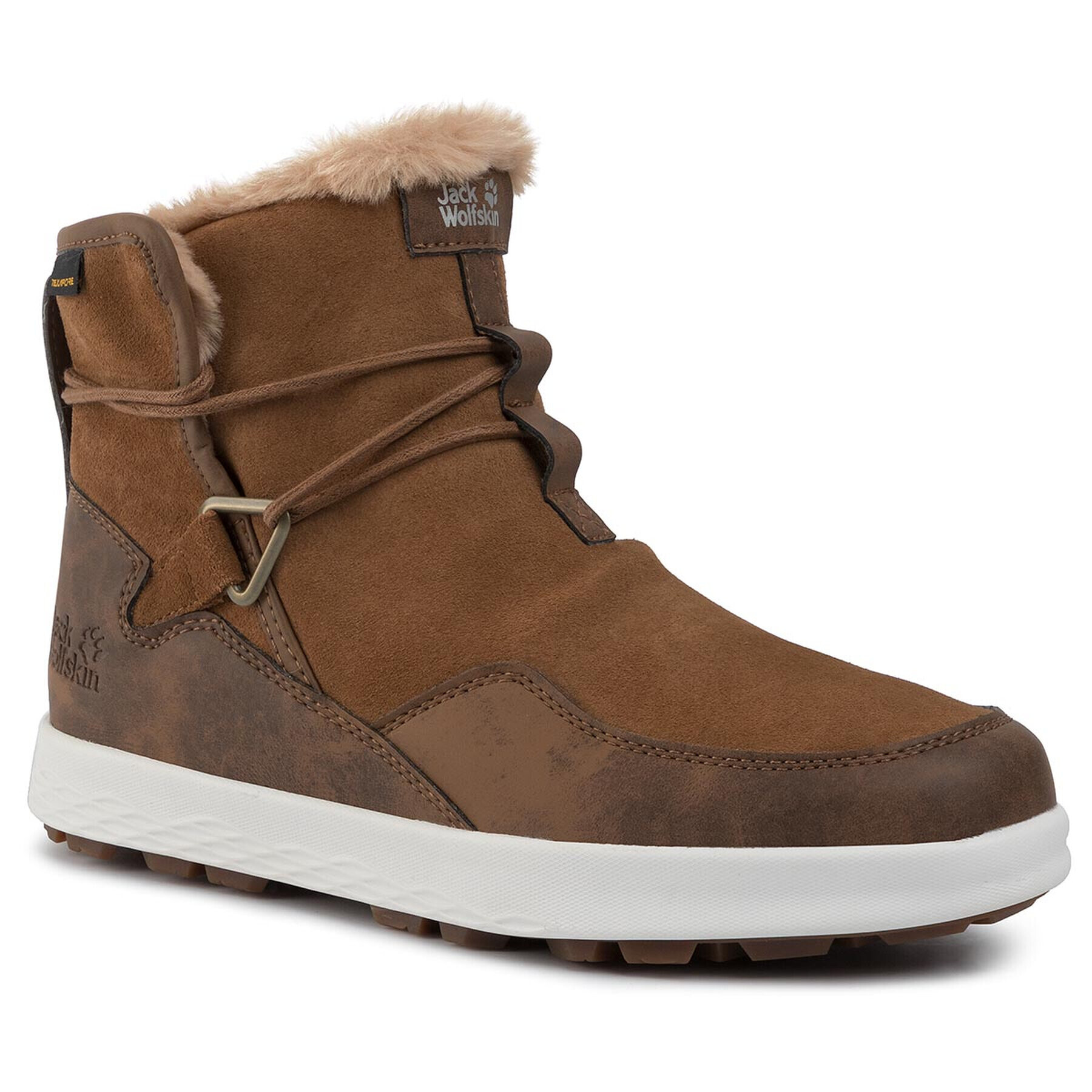 Jack Wolfskin Sněhule Auckland Wt Texapore Boot W 4035771 Hnědá - Pepit.cz