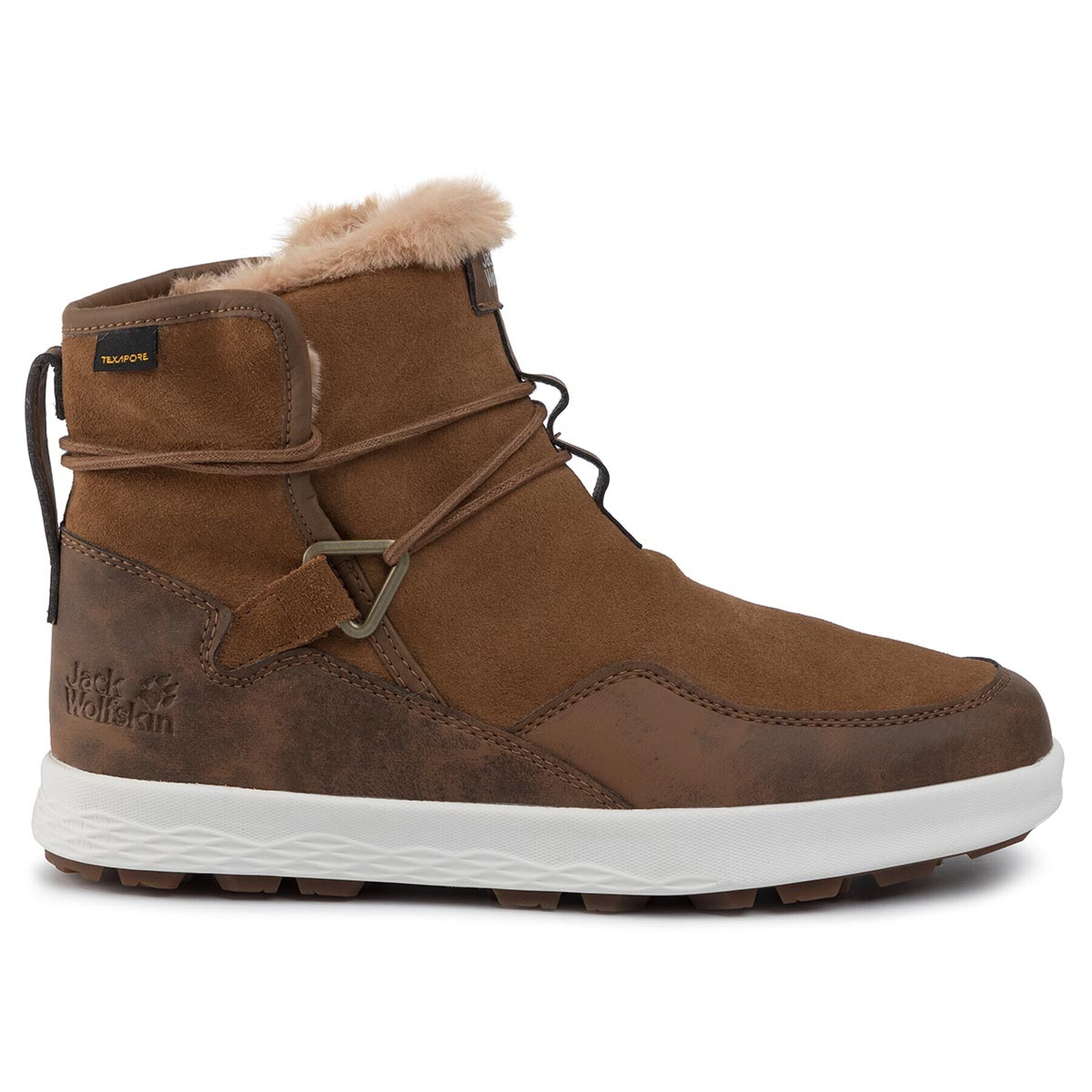 Jack Wolfskin Sněhule Auckland Wt Texapore Boot W 4035771 Hnědá - Pepit.cz