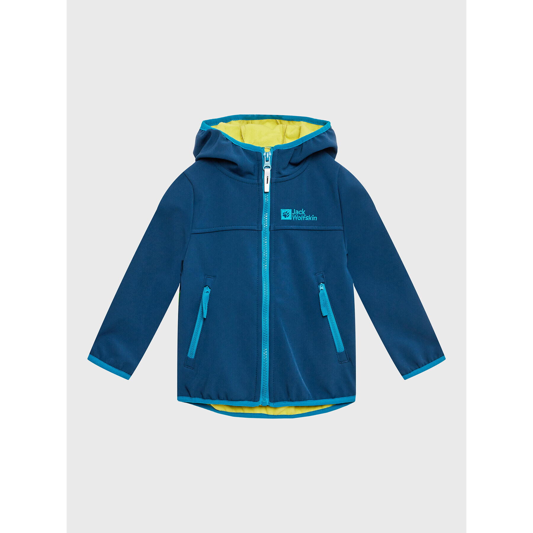 Jack Wolfskin Softshellová bunda Fourwinds 1608011 Tmavomodrá Regular Fit - Pepit.cz