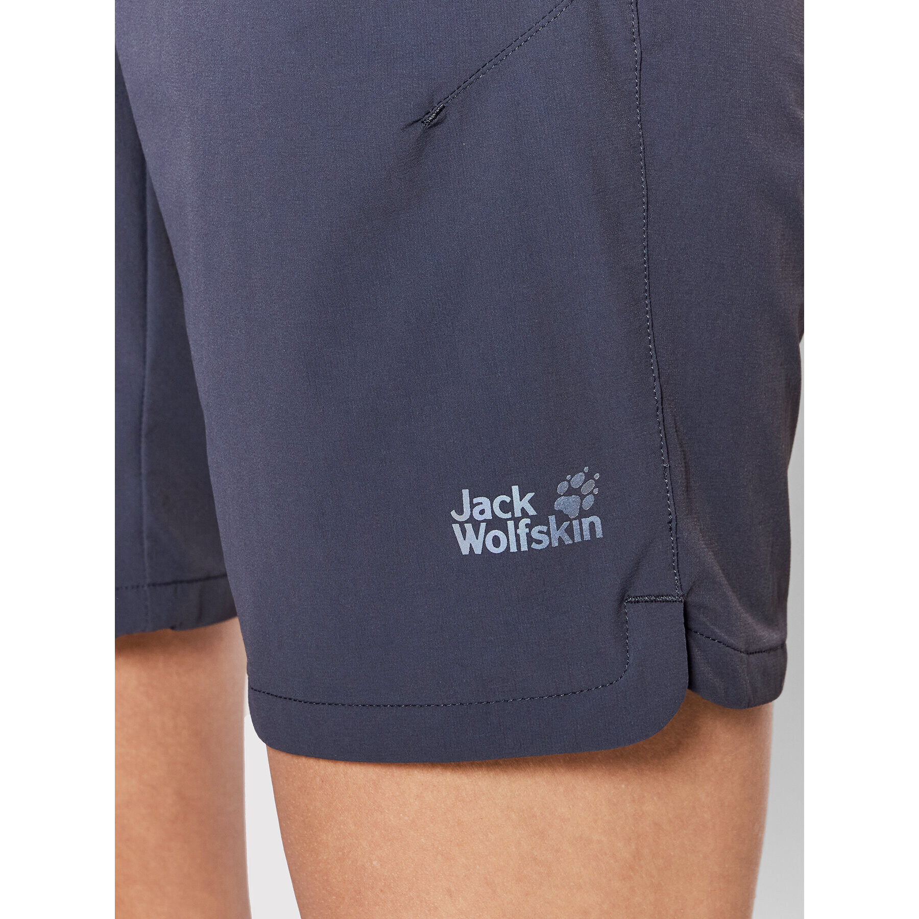 Jack Wolfskin Šortky z materiálu Hill Top Trail 1505461 Modrá Regular Fit - Pepit.cz