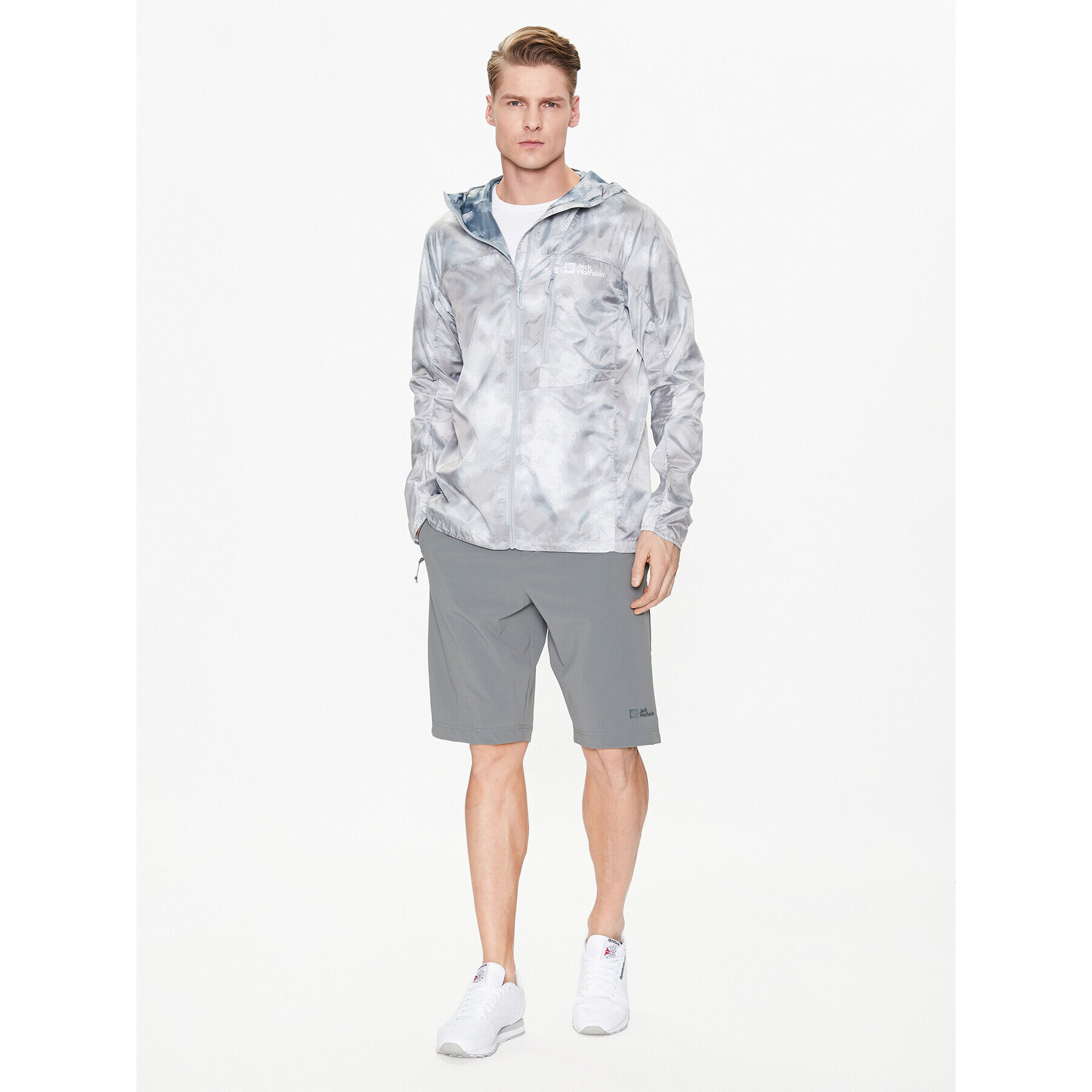 Jack Wolfskin Sportovní kraťasy Prelight 1508081 Zelená Regular Fit - Pepit.cz