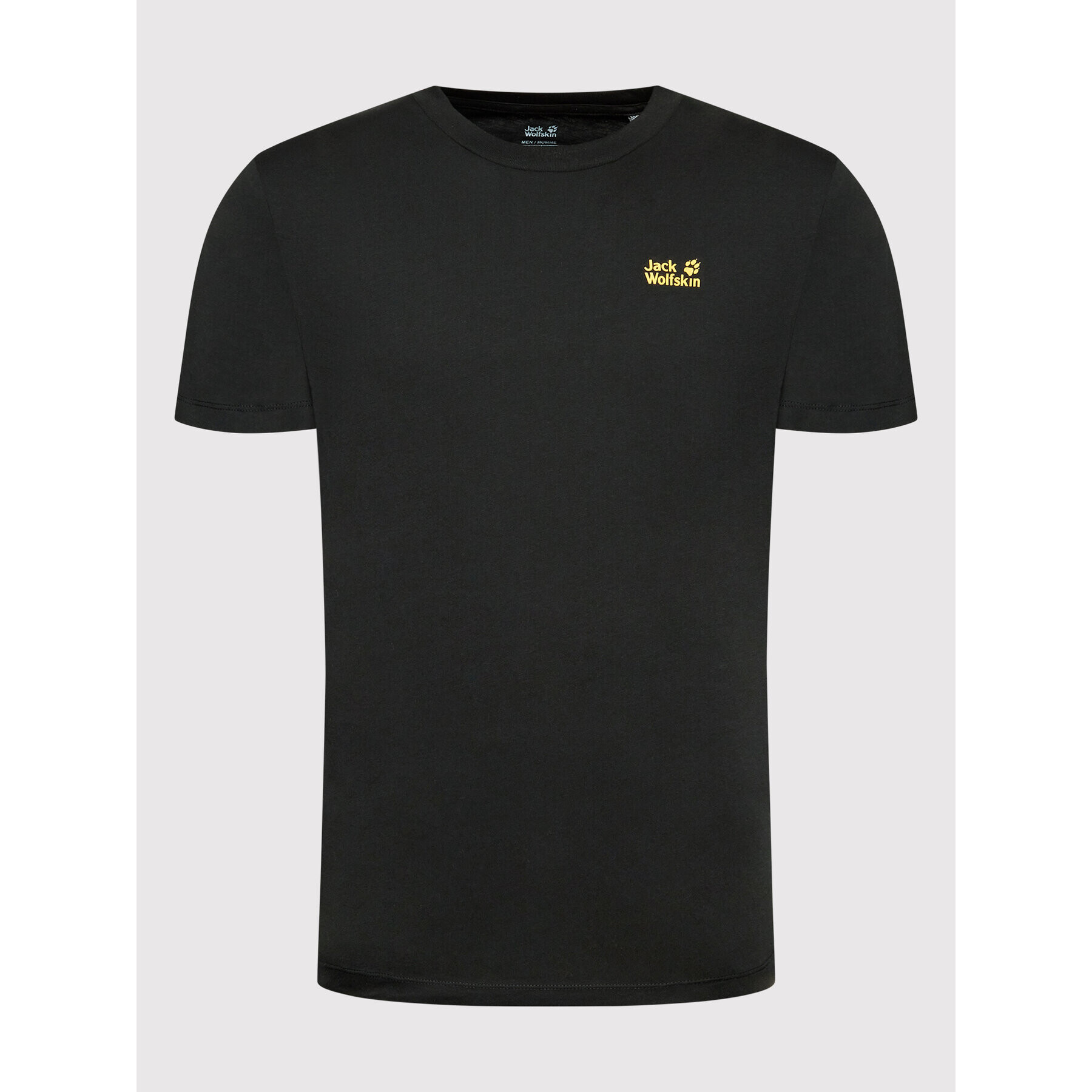 Jack Wolfskin T-Shirt Essential 1808381 Černá Regular Fit - Pepit.cz