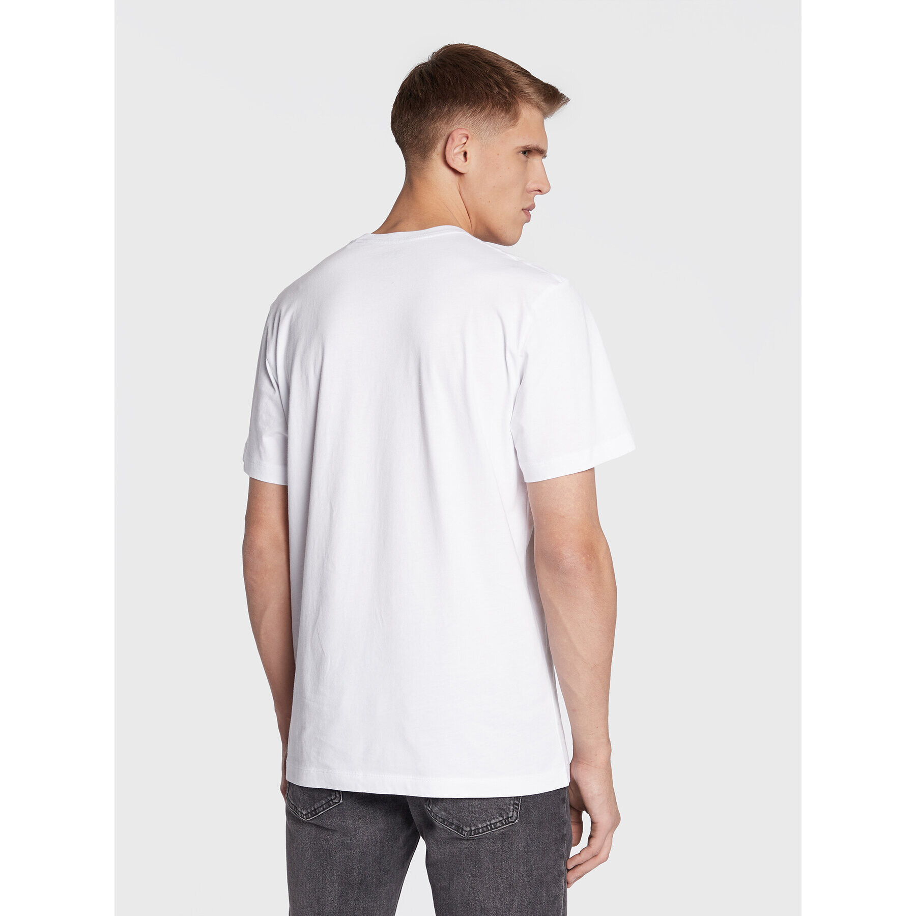 Jack Wolfskin T-Shirt Essential 1808382 Bílá Regular Fit - Pepit.cz