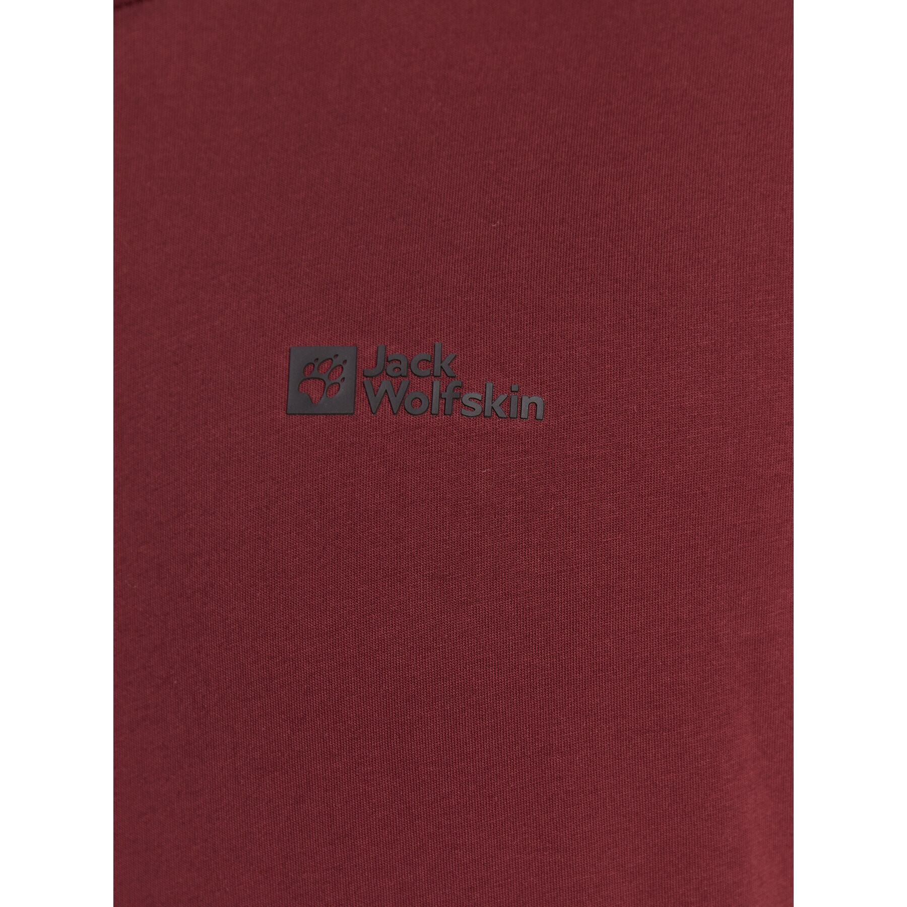 Jack Wolfskin T-Shirt Essential 1808382 Bordó Regular Fit - Pepit.cz