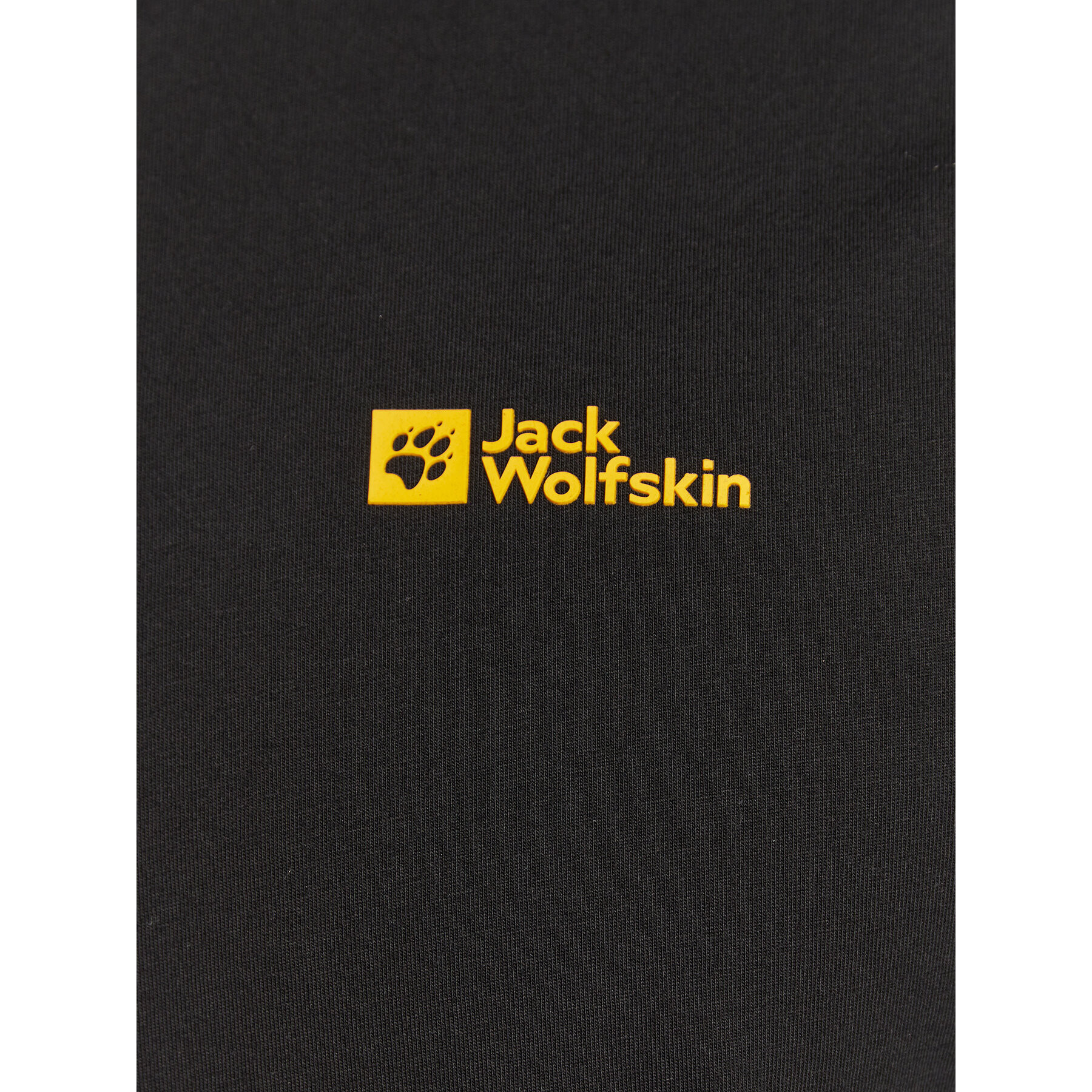 Jack Wolfskin T-Shirt Essential 1808382 Černá Regular Fit - Pepit.cz