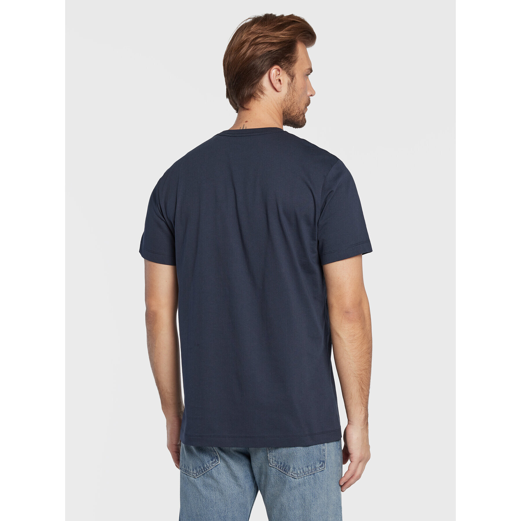 Jack Wolfskin T-Shirt Essential 1808382 Tmavomodrá Regular Fit - Pepit.cz