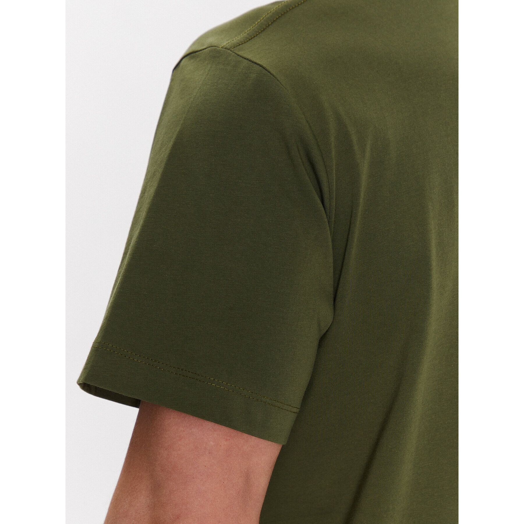 Jack Wolfskin T-Shirt Essential 1808382 Zelená Regular Fit - Pepit.cz