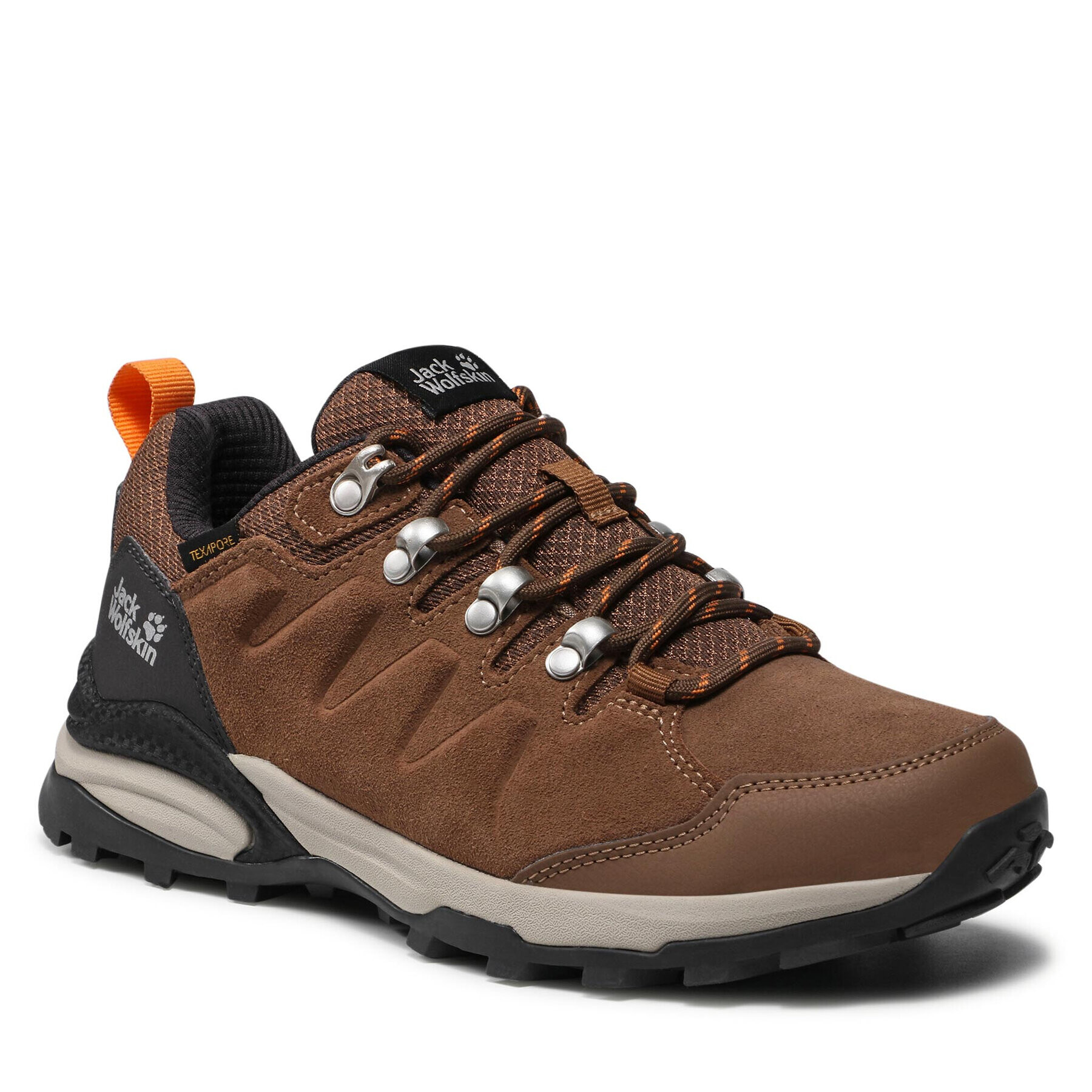 Jack Wolfskin Trekingová obuv Refugio Texapore Low W 4050821 Hnědá - Pepit.cz