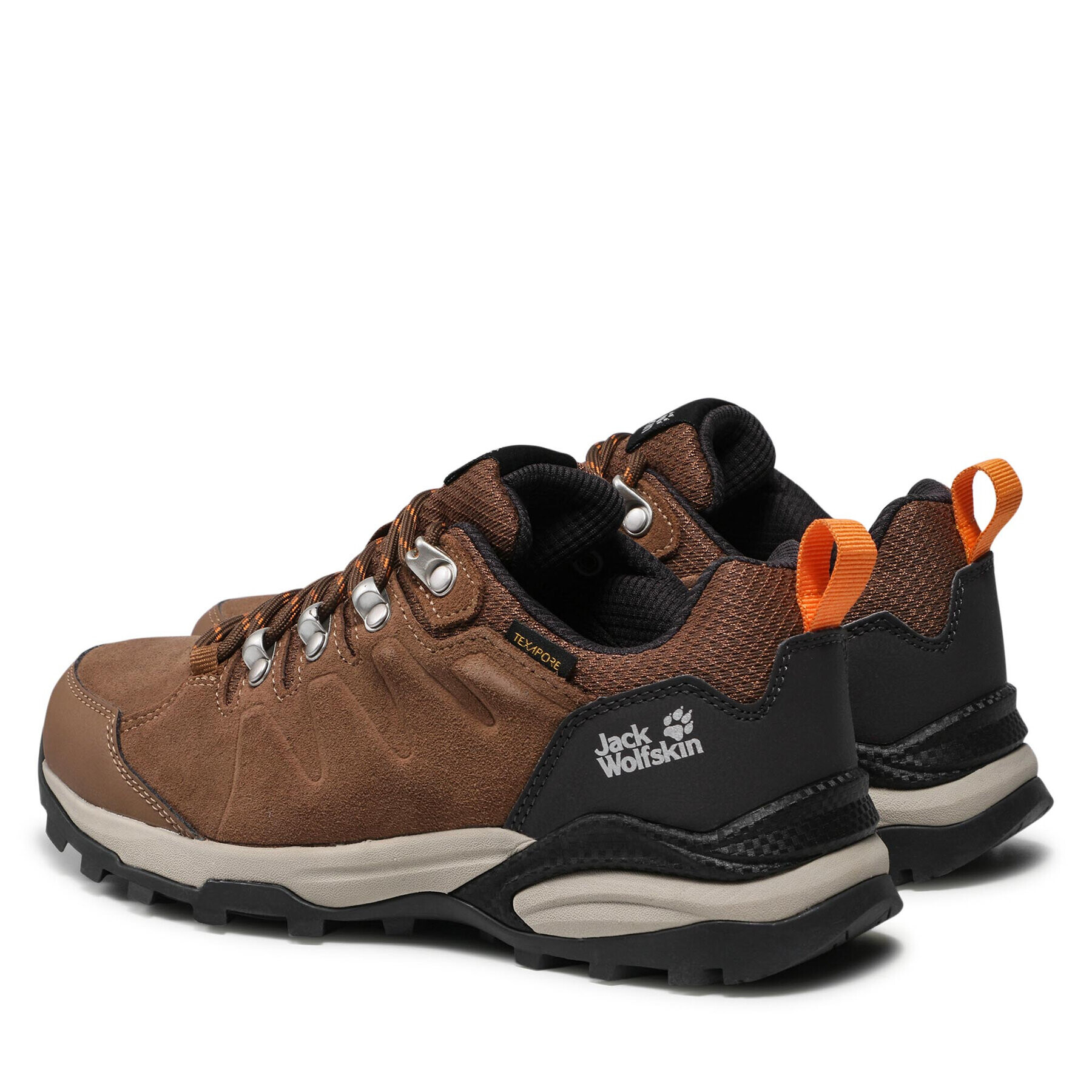 Jack Wolfskin Trekingová obuv Refugio Texapore Low W 4050821 Hnědá - Pepit.cz