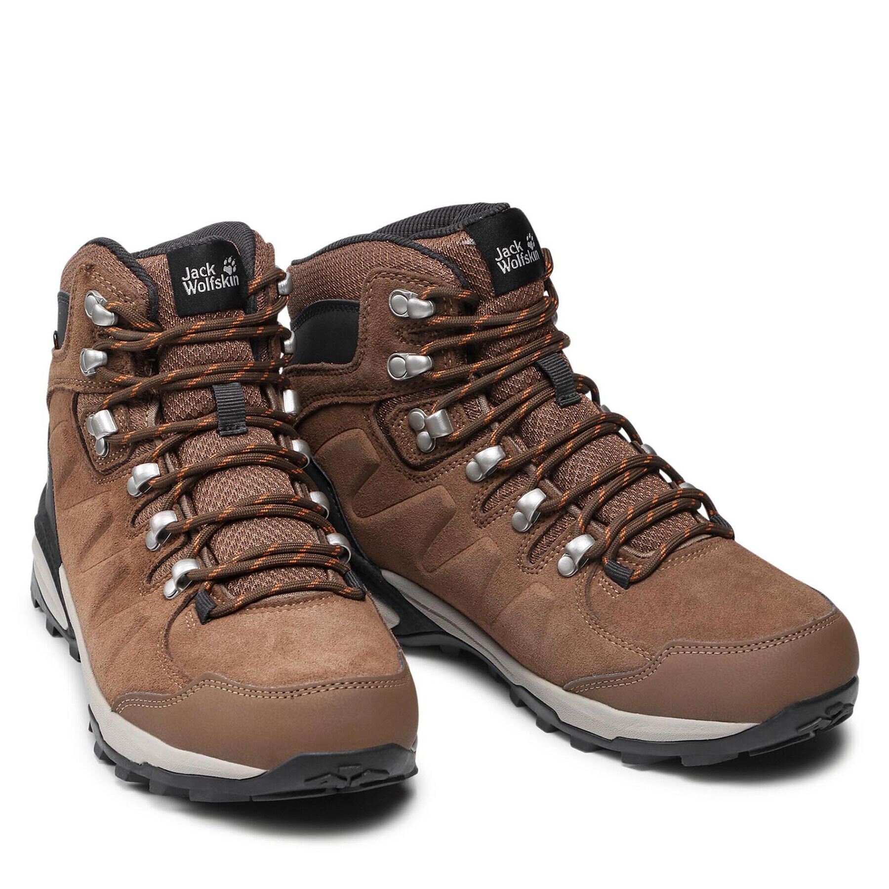 Jack Wolfskin Trekingová obuv Refugio Texapore Mid W 4050871 Hnědá - Pepit.cz