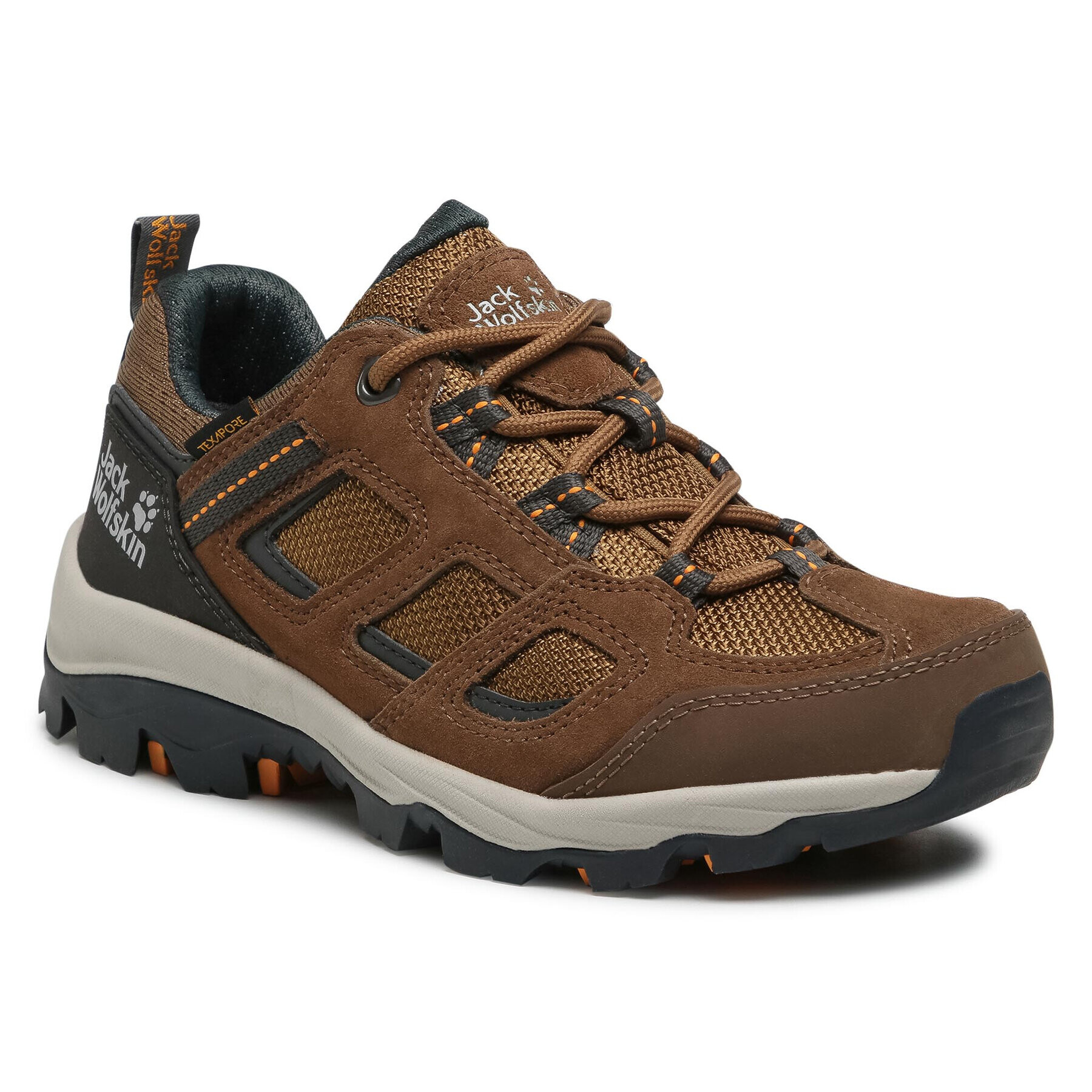 Jack Wolfskin Trekingová obuv Vojo 3 Texapore Low W 4042451 Hnědá - Pepit.cz