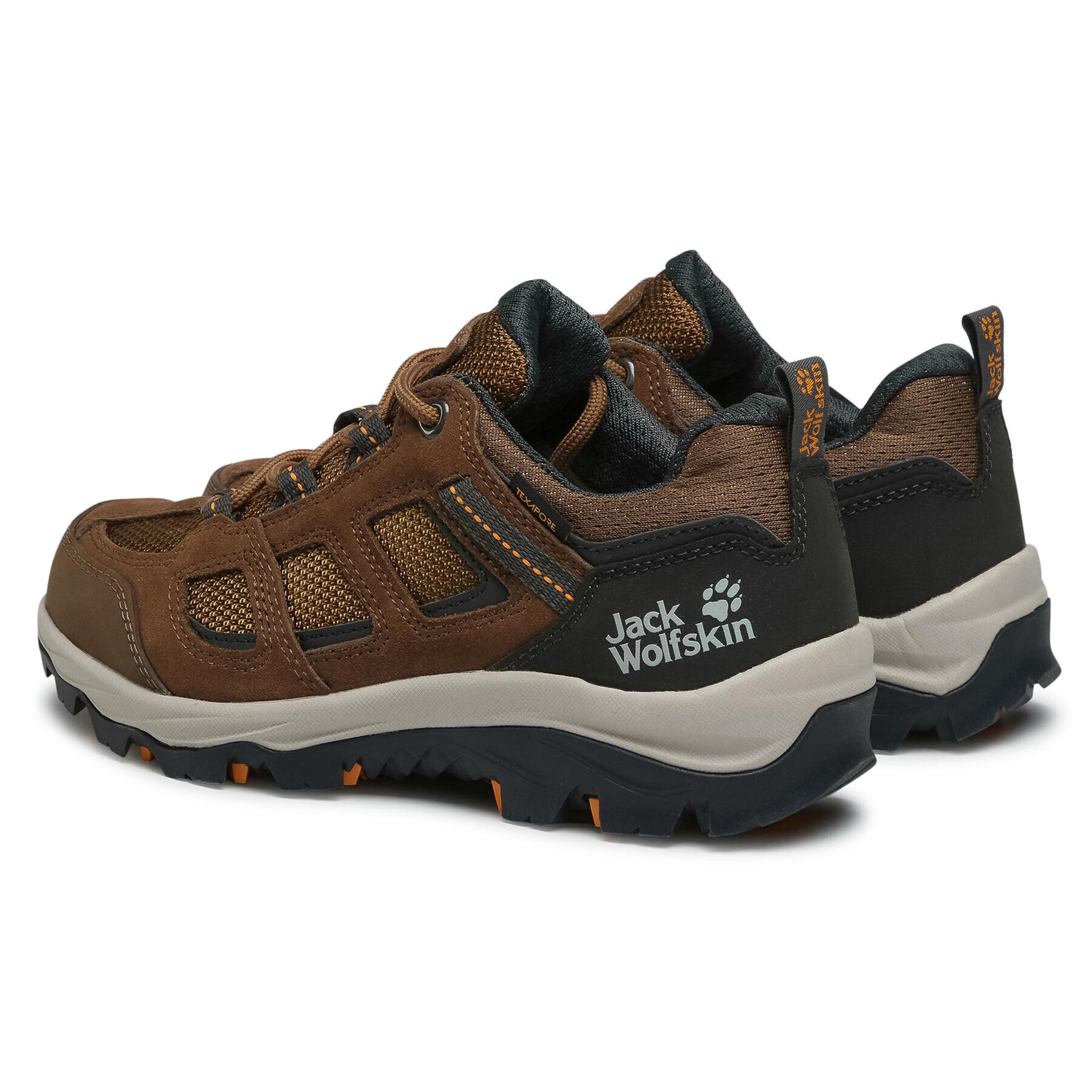 Jack Wolfskin Trekingová obuv Vojo 3 Texapore Low W 4042451 Hnědá - Pepit.cz