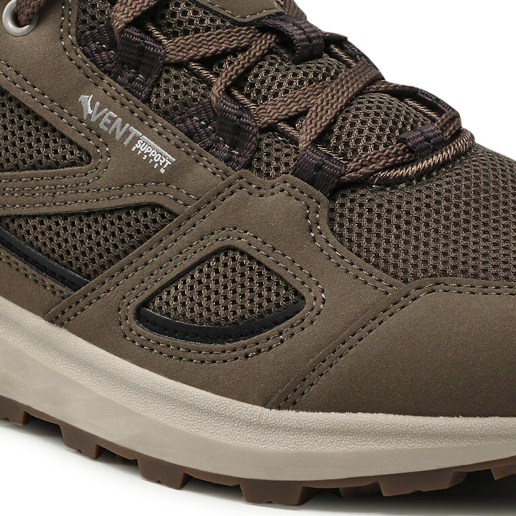 Jack Wolfskin Trekingová obuv Vojo 3 Vent Low 4051221 Zelená - Pepit.cz