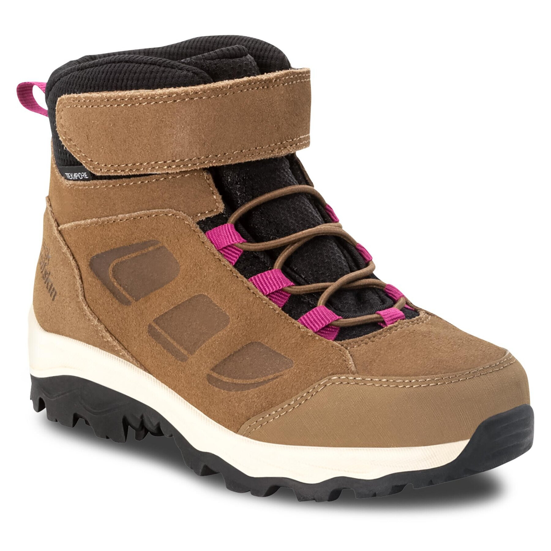 Jack Wolfskin Trekingová obuv Vojo Lt Texapore Mid K 4054021 Hnědá - Pepit.cz