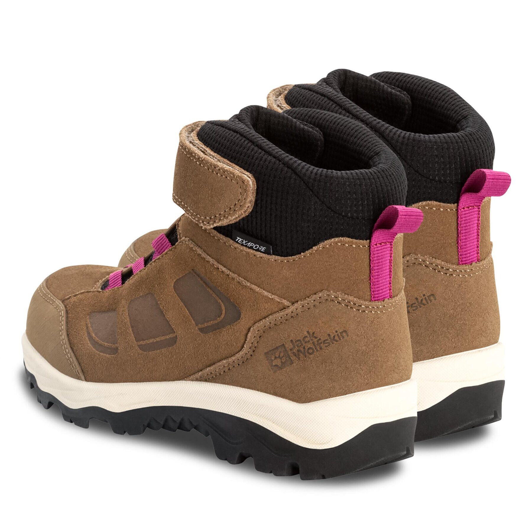 Jack Wolfskin Trekingová obuv Vojo Lt Texapore Mid K 4054021 Hnědá - Pepit.cz