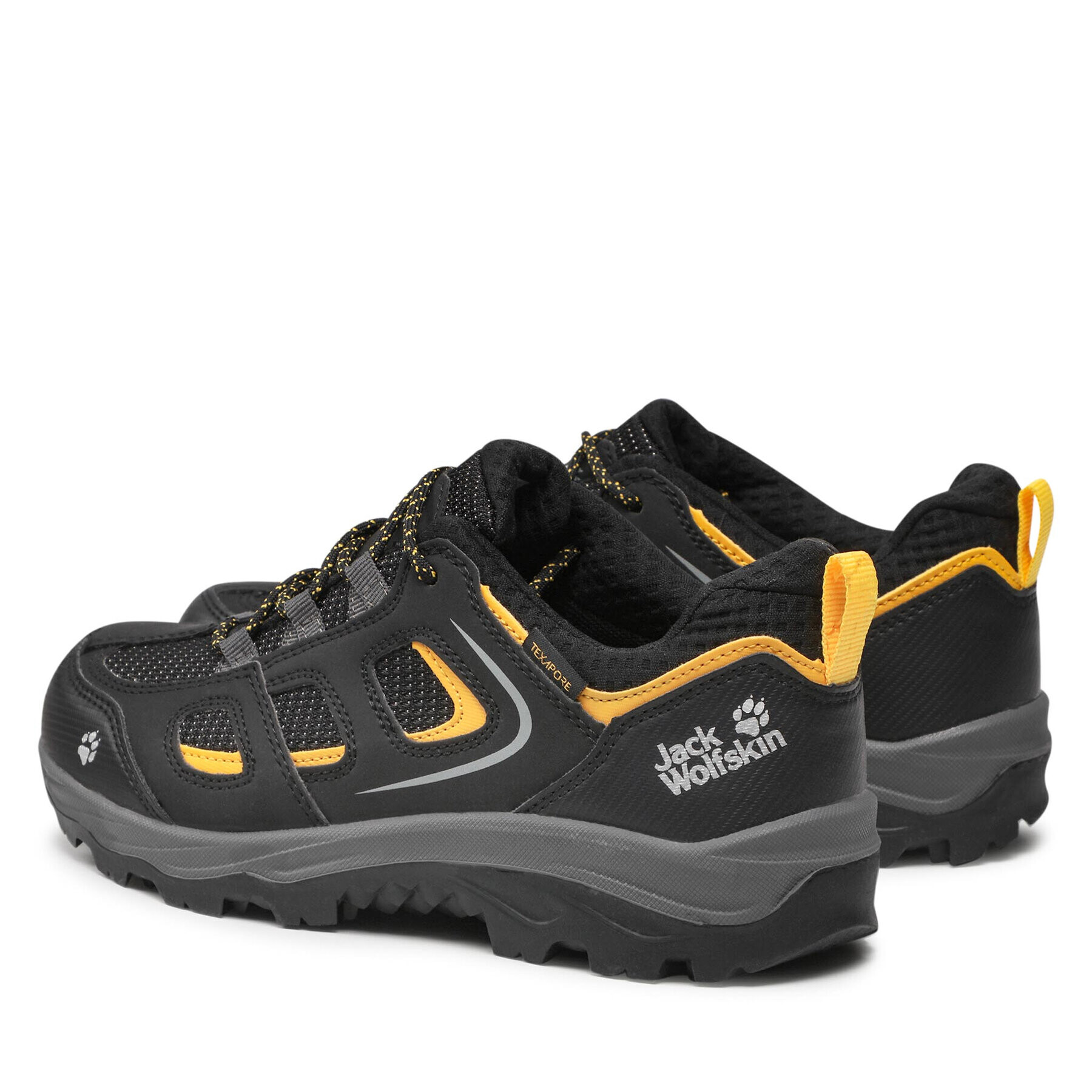 Jack Wolfskin Trekingová obuv Vojo Texapore Low K 4042191 Černá - Pepit.cz